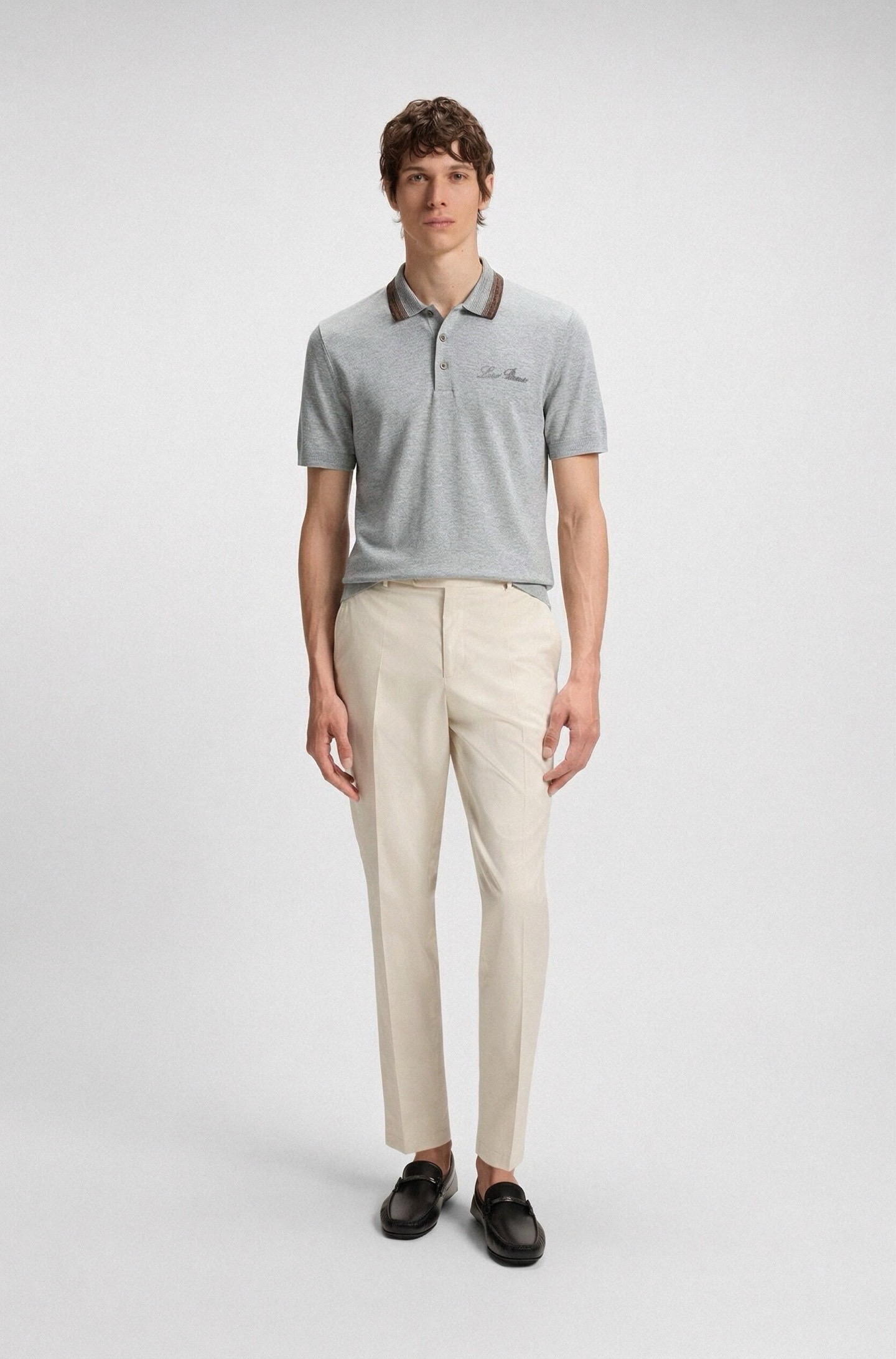 로로피아나 남성 반팔 114625 Loro Piana T Shirt