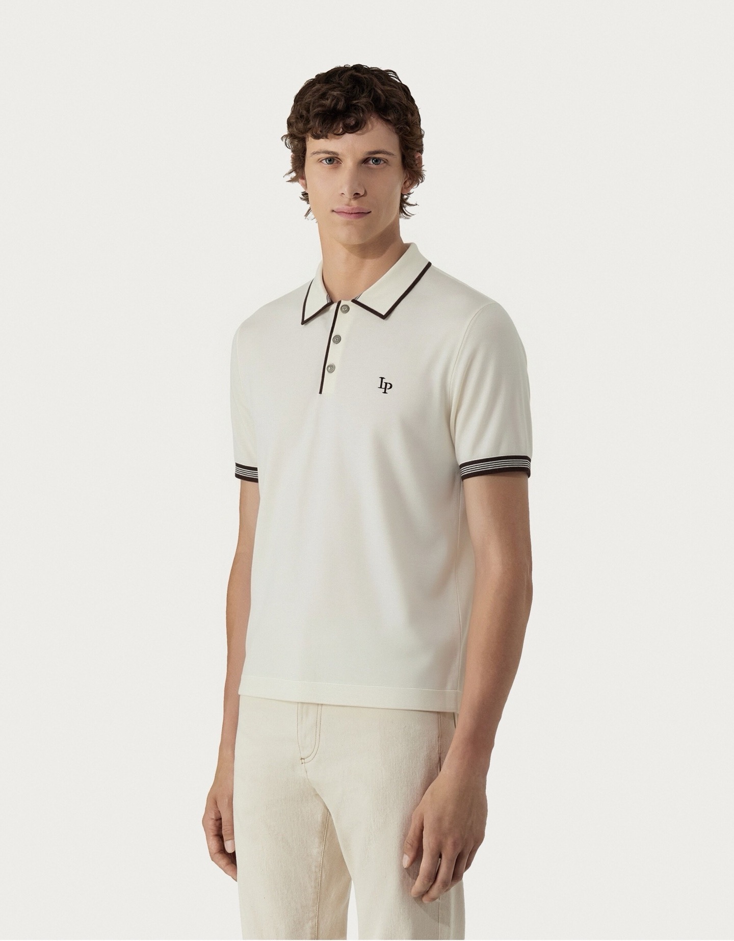 로로피아나 남성 반팔 115143 Loro Piana T Shirt