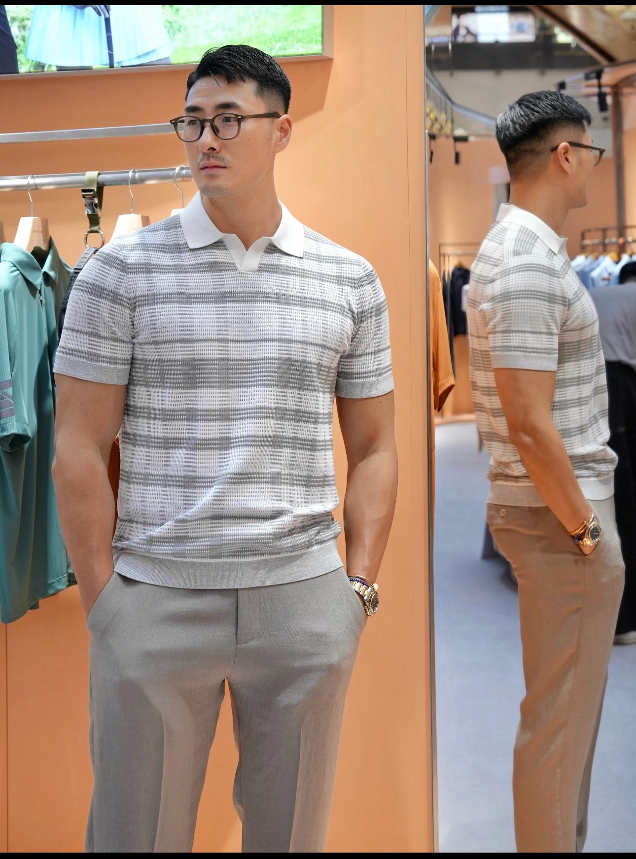 로로피아나 남성 반팔 115123 Loro Piana T Shirt