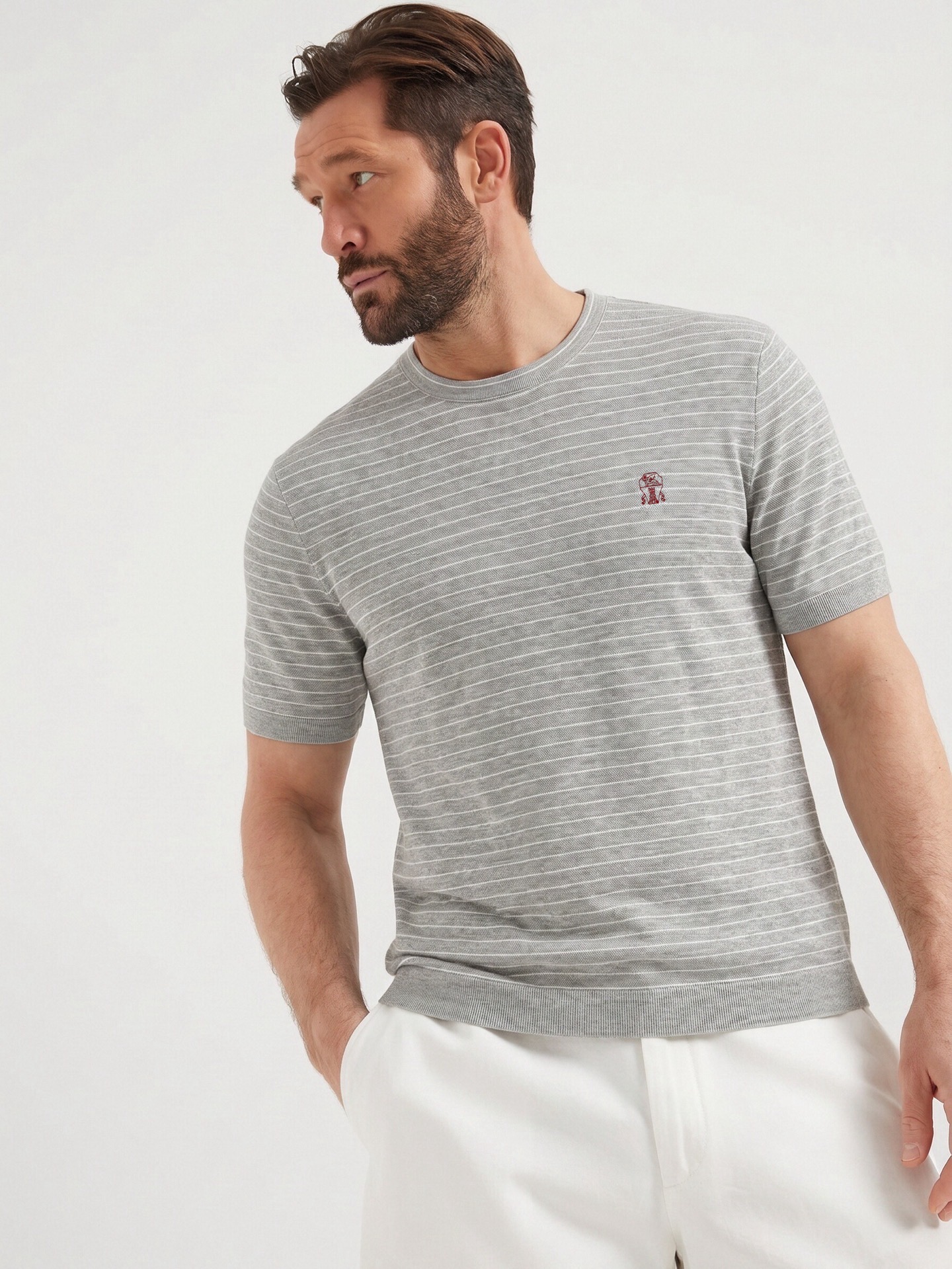 브루넬로쿠치넬리 남성 반팔 115110 Brunello Cucinelli T Shirt