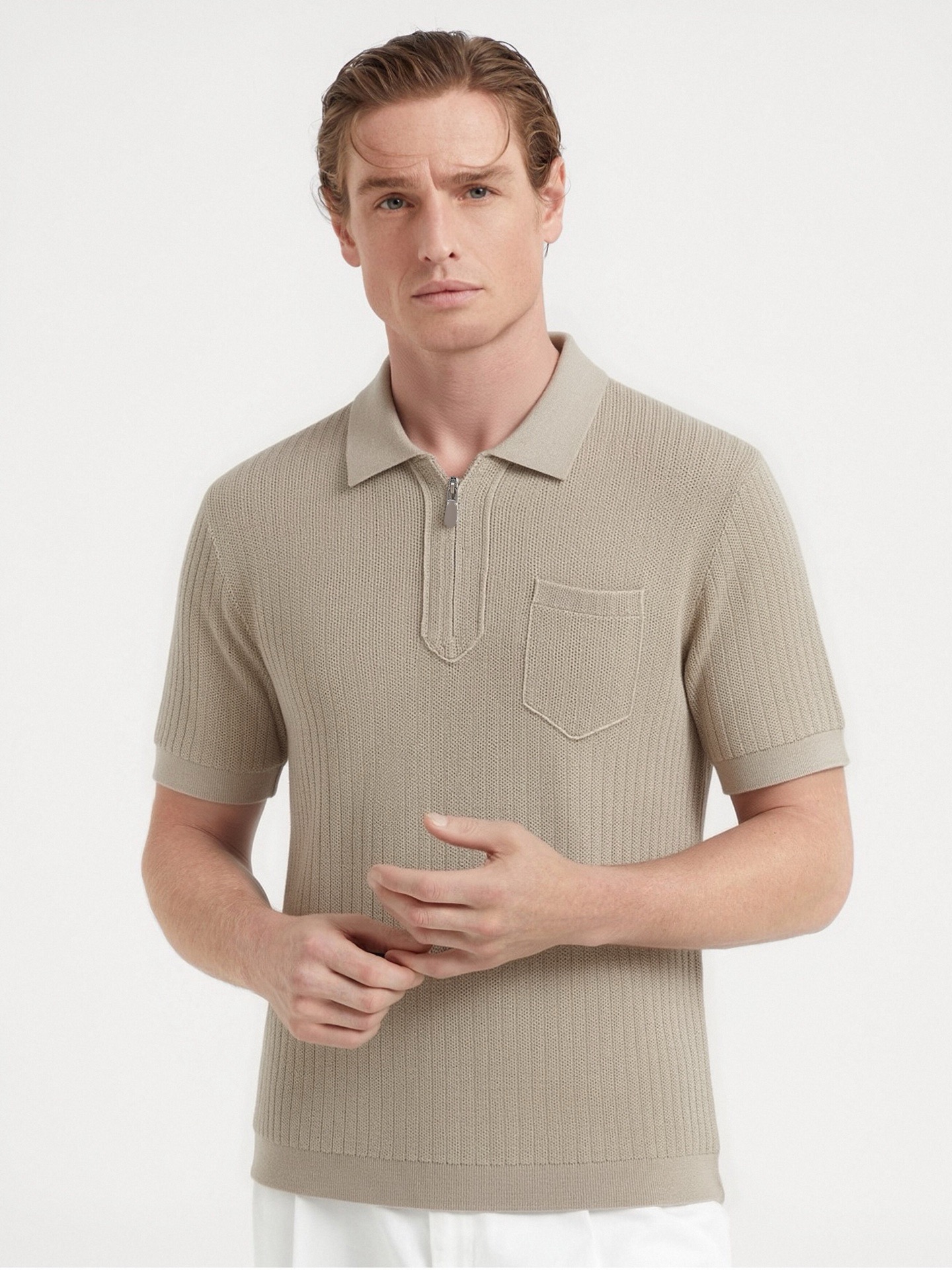 로로피아나 남성 반팔 115077 Loro Piana T Shirt