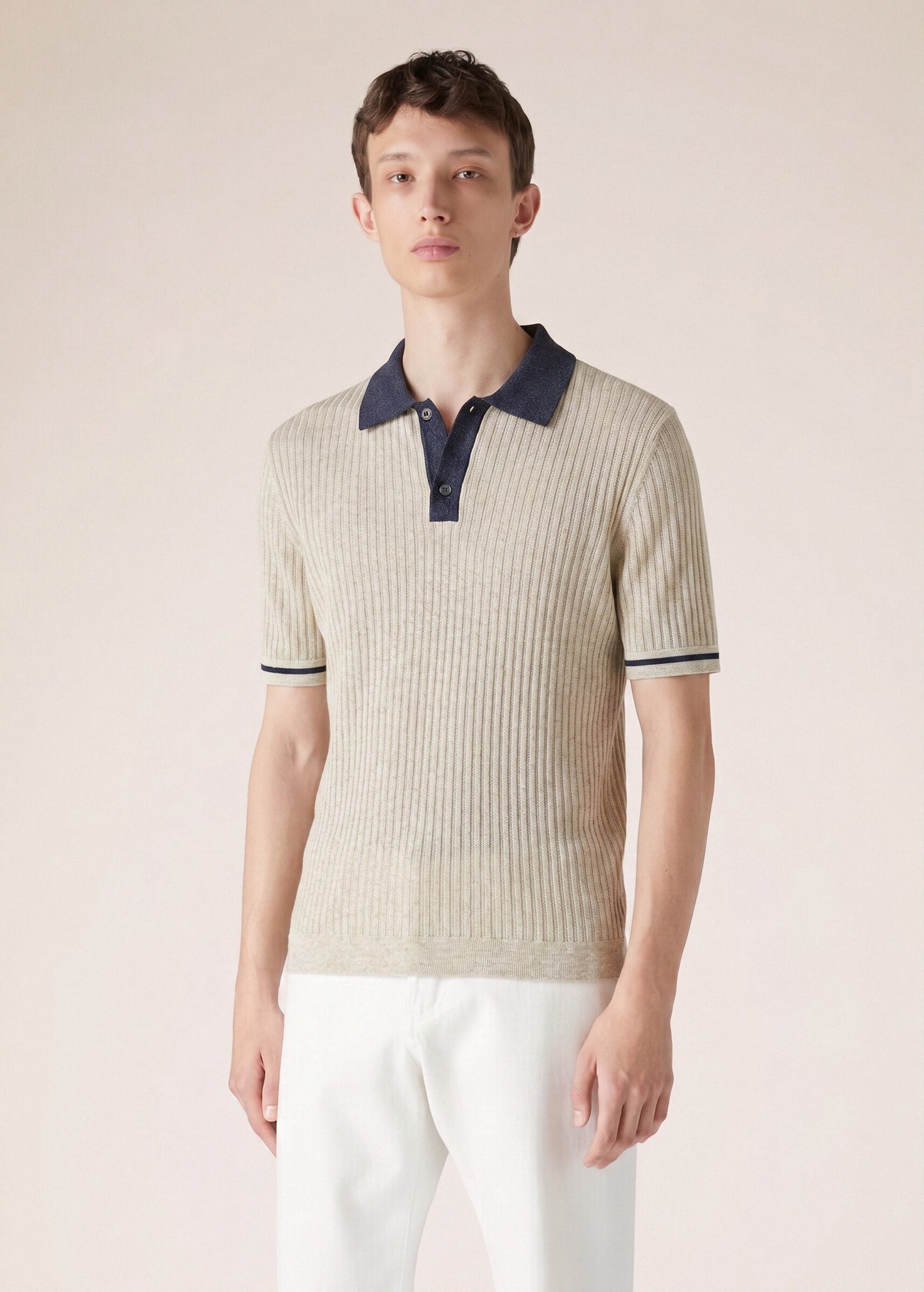 로로피아나 남성 반팔 115075 Loro Piana T Shirt