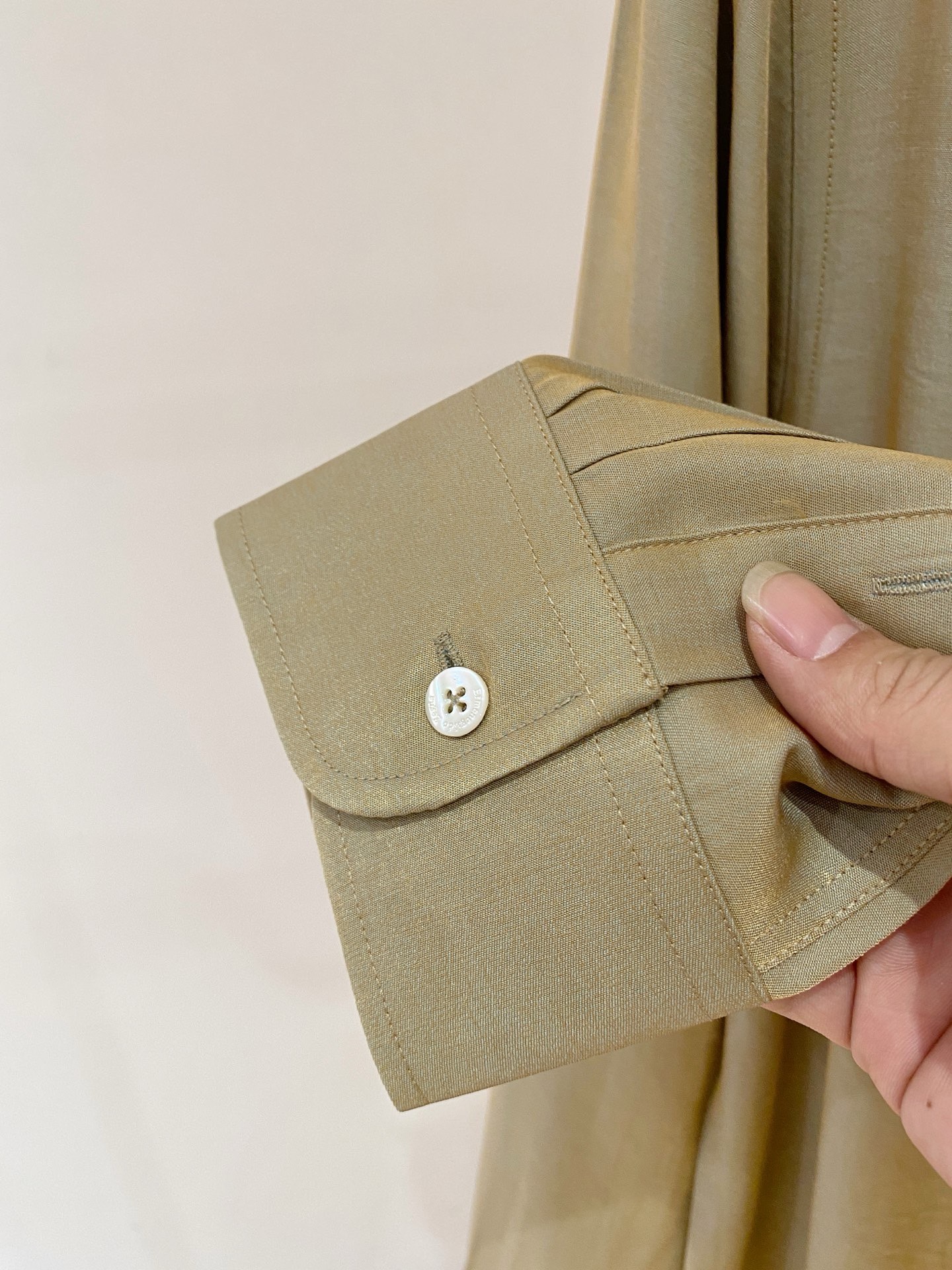 제냐 남성 린넨 긴팔 셔츠 103515 이미지 8