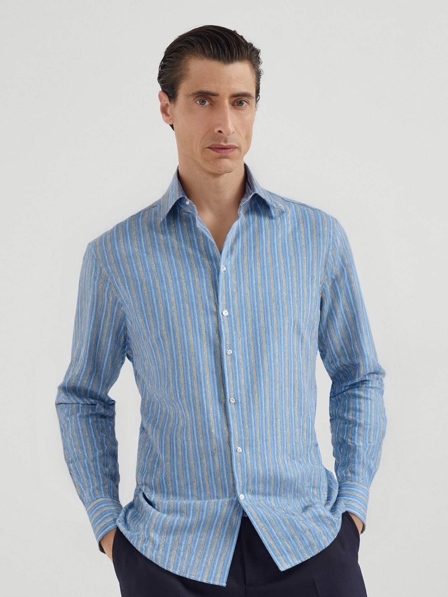 브루넬로쿠치넬리 남성 긴팔 103496 Brunello Cucinelli Long Sleeve