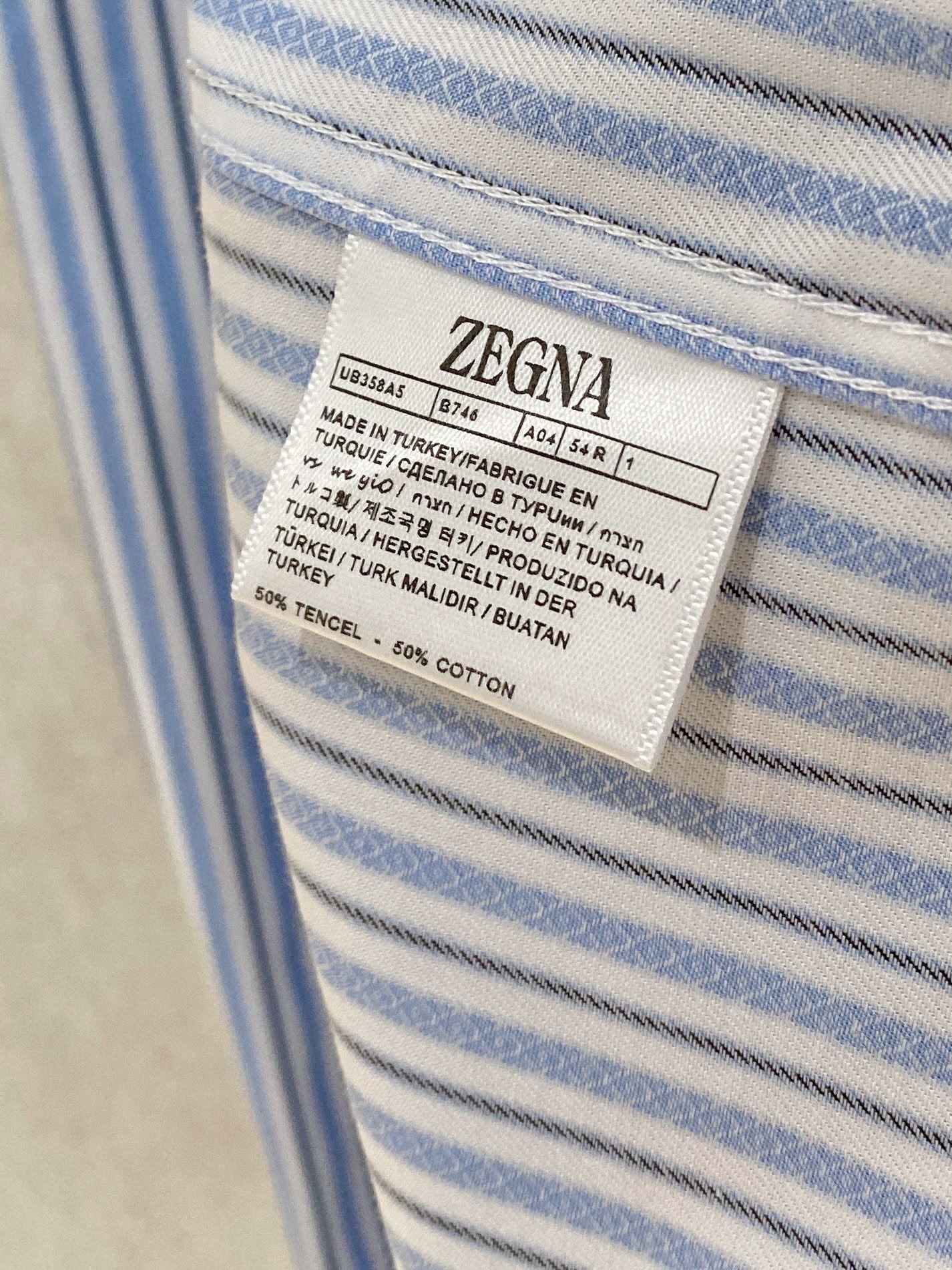 제냐 남성 긴팔 130063 Zegna Long Sleeve 썸네일 이미지