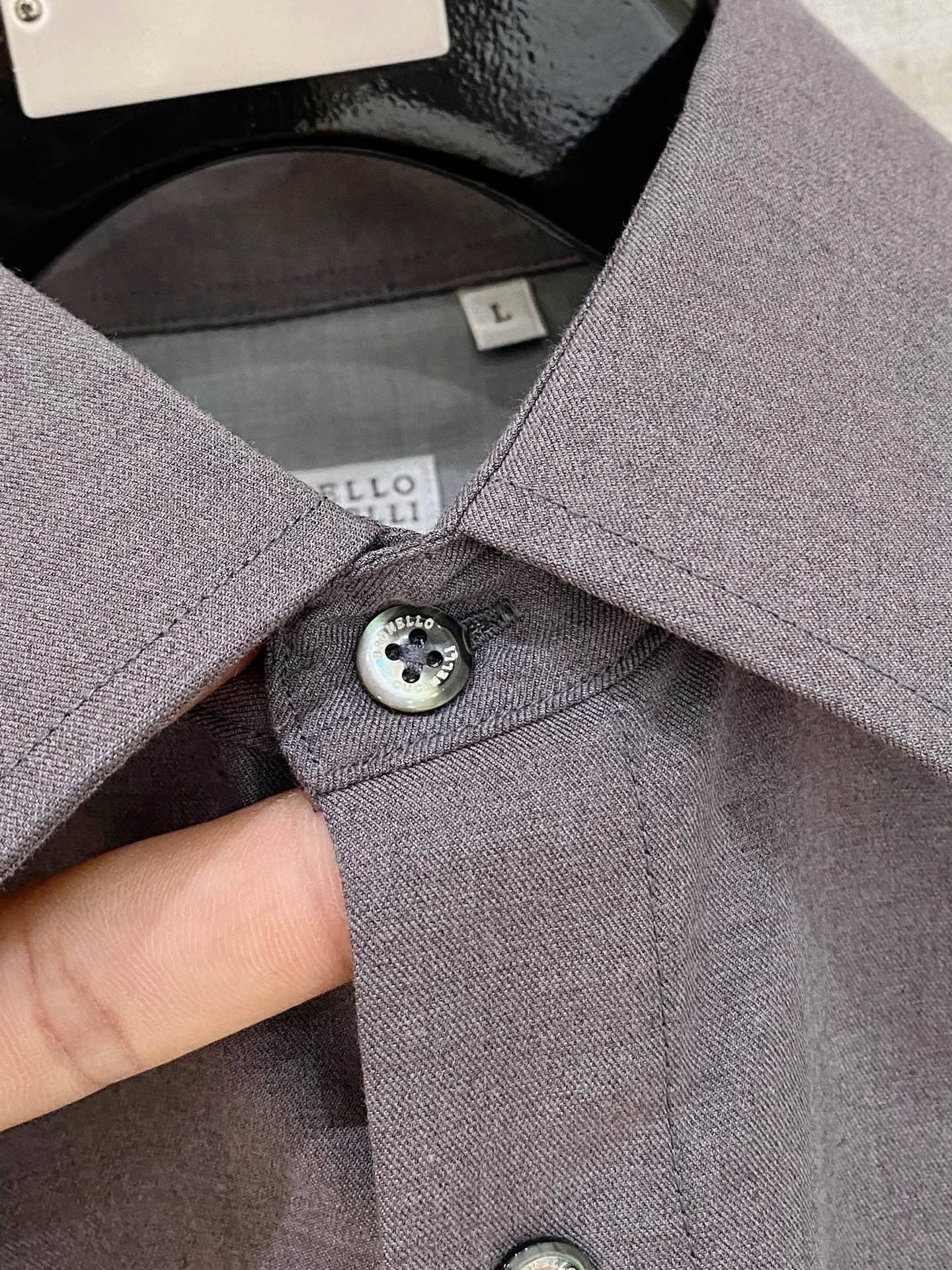 브루넬로쿠치넬리 남성 긴팔 130062 Brunello Cucinelli Long Sleeve 썸네일 이미지