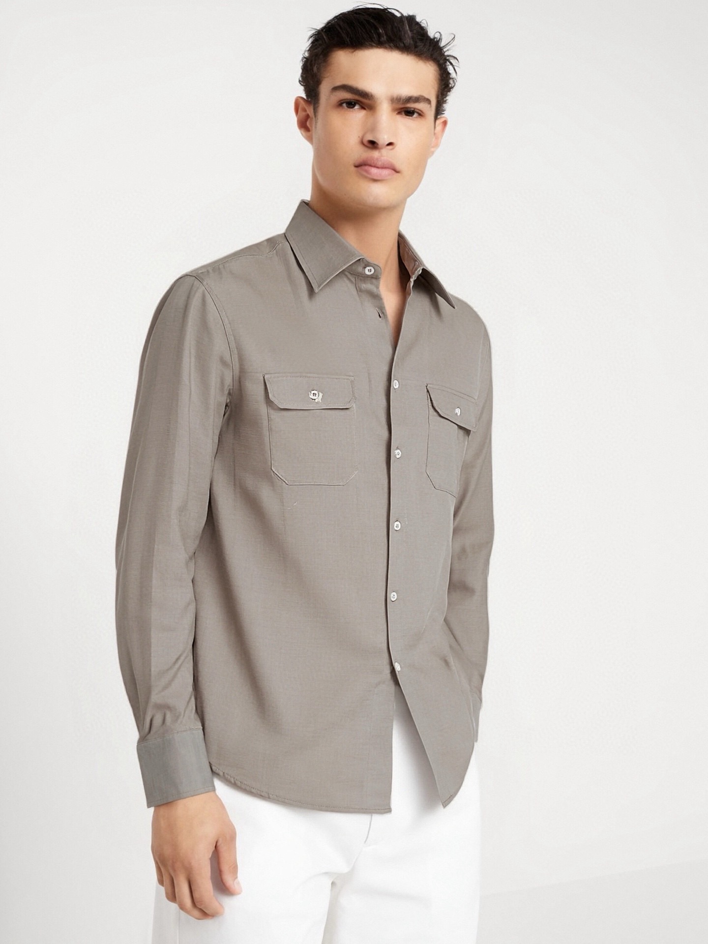 브루넬로쿠치넬리 남성 긴팔 130061 Brunello Cucinelli Long Sleeve 썸네일 이미지