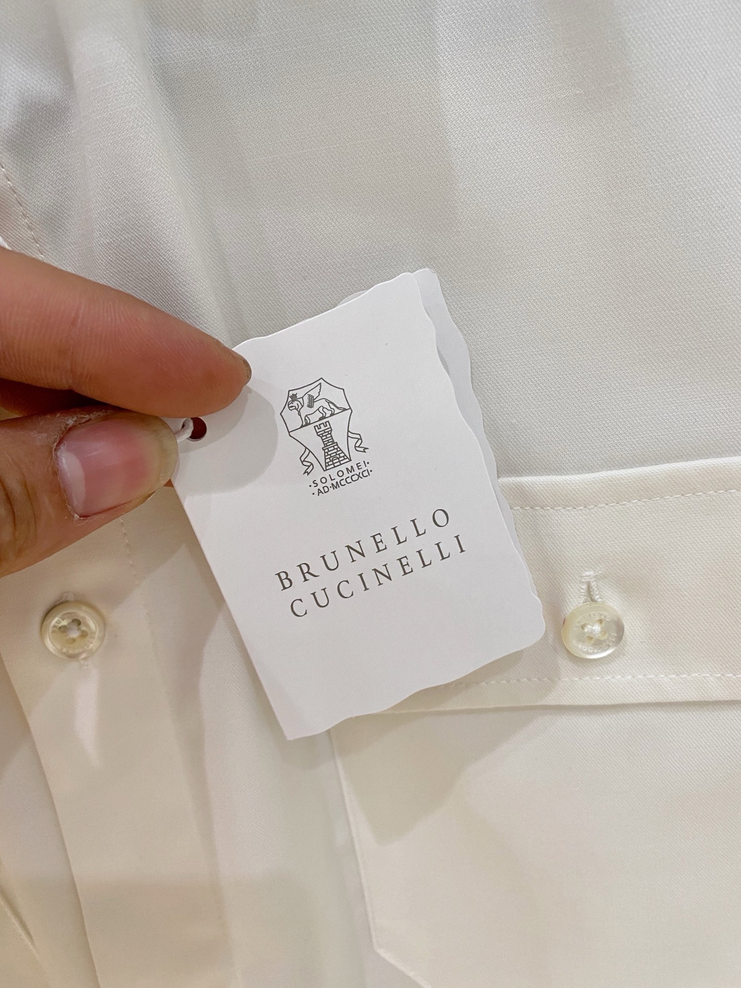 브루넬로쿠치넬리 남성 긴팔 130059 Brunello Cucinelli Long Sleeve 썸네일 이미지