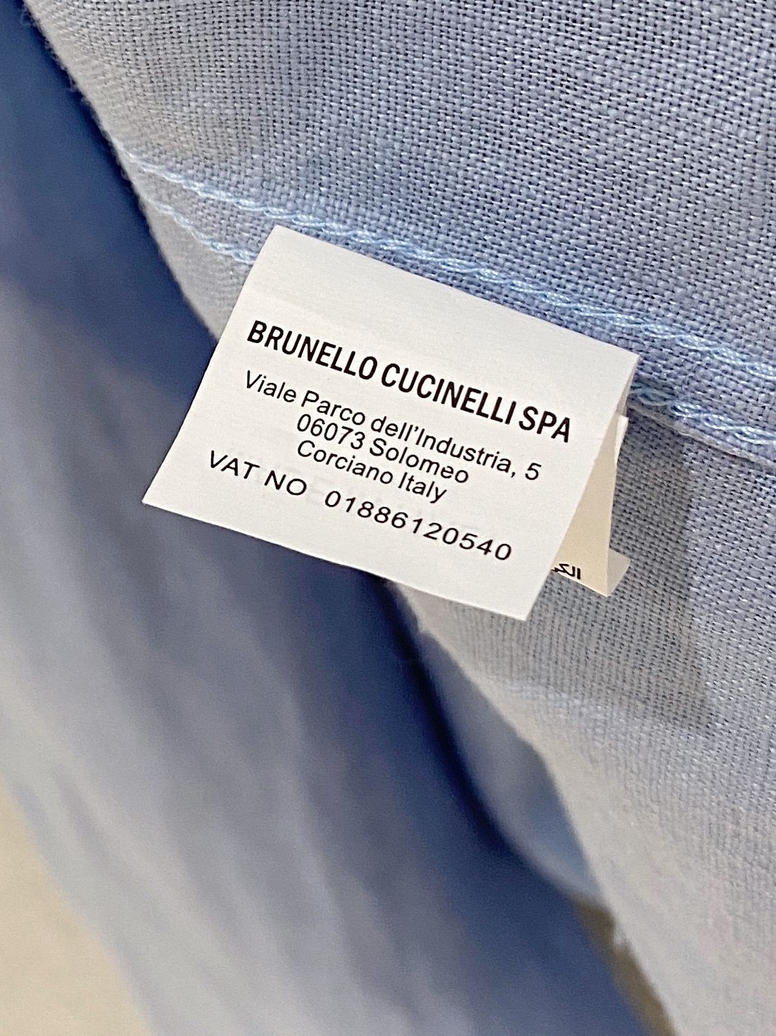 브루넬로쿠치넬리 남성 긴팔 130057 Brunello Cucinelli Long Sleeve 썸네일 이미지