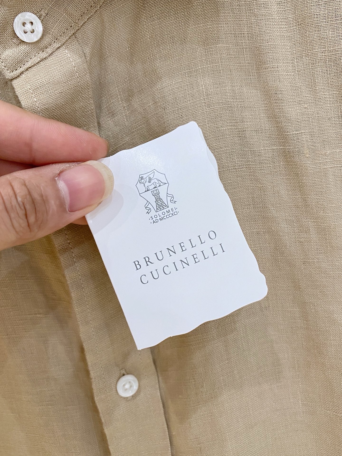 브루넬로쿠치넬리 남성 긴팔 130056 Brunello Cucinelli Long Sleeve 썸네일 이미지