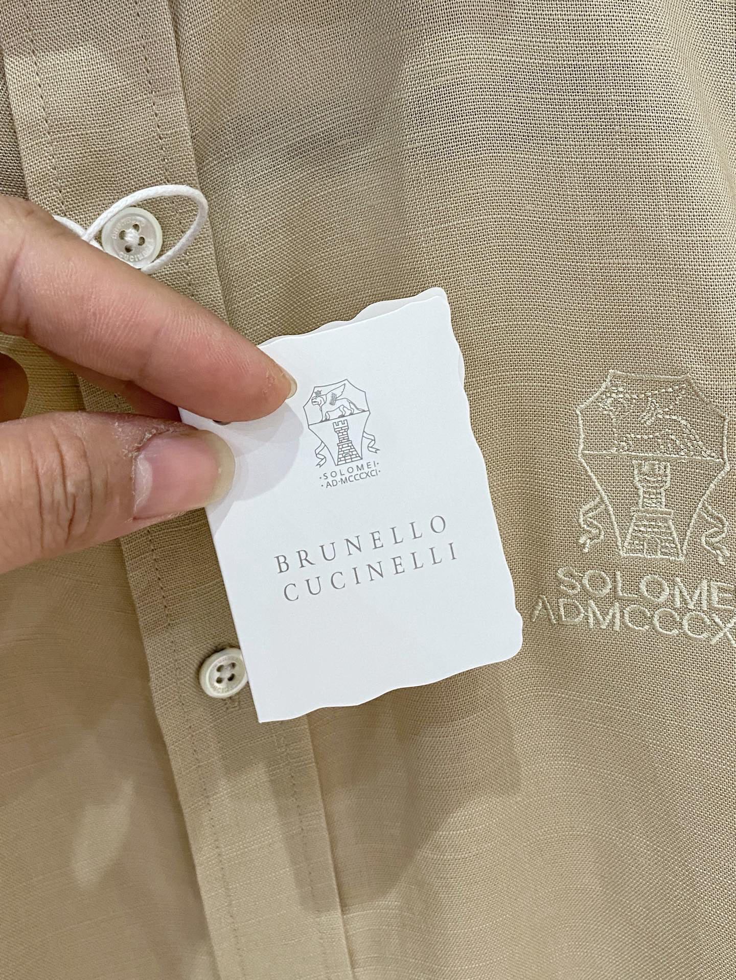 브루넬로쿠치넬리 남성 긴팔 130055 Brunello Cucinelli Long Sleeve 썸네일 이미지