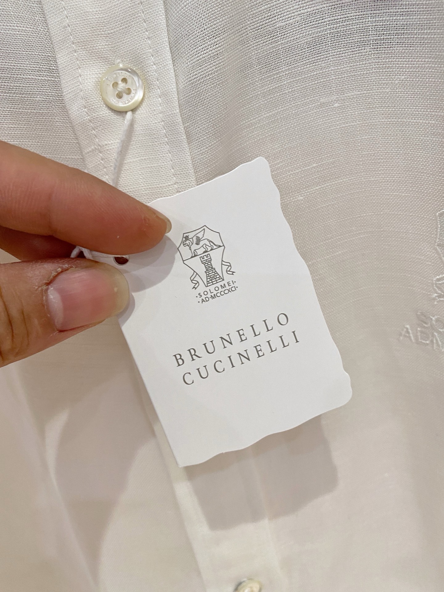 브루넬로쿠치넬리 남성 긴팔 130052 Brunello Cucinelli Long Sleeve 썸네일 이미지