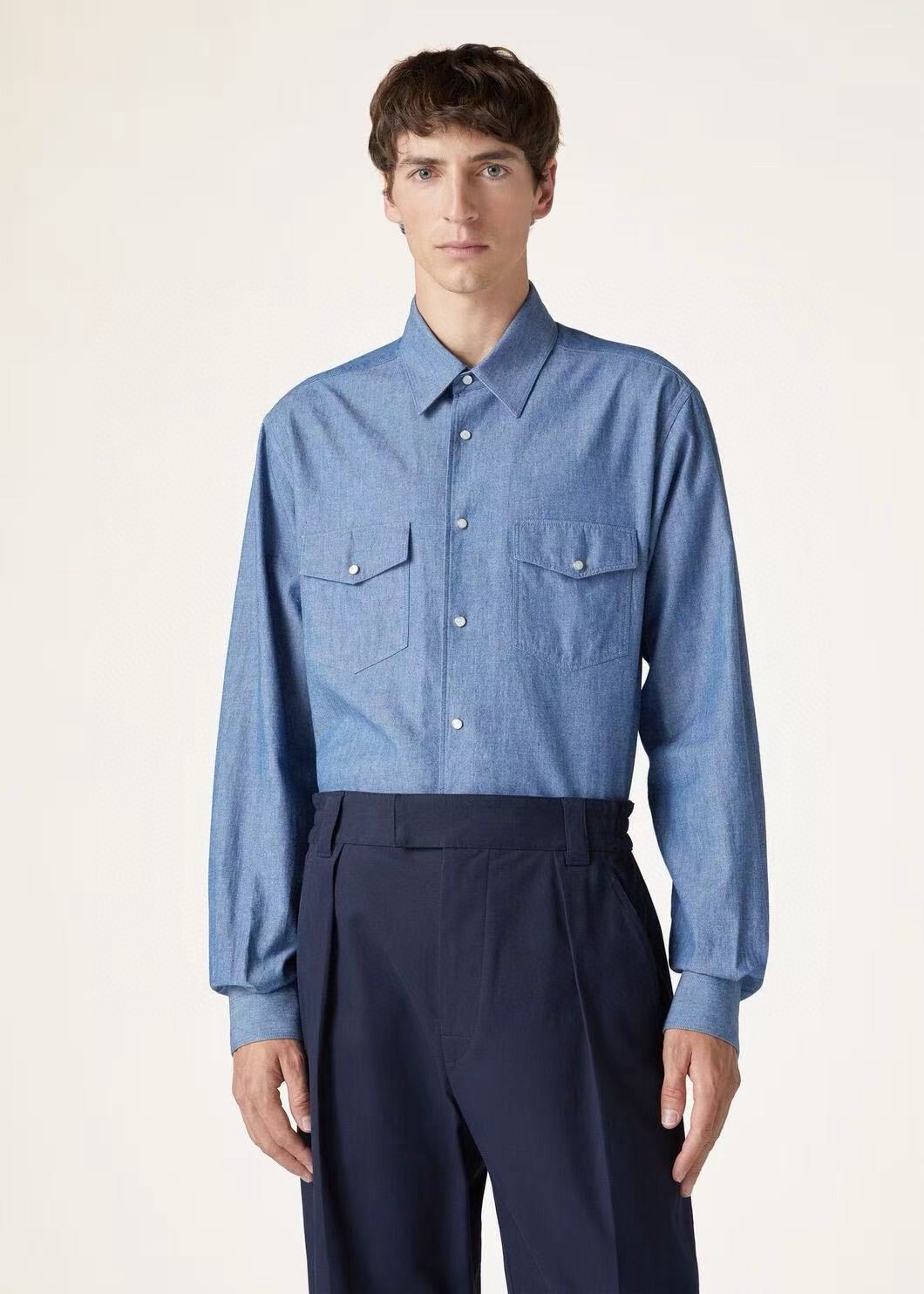 로로피아나 남성 긴팔 130050 Loro Piana Long Sleeve 썸네일 이미지