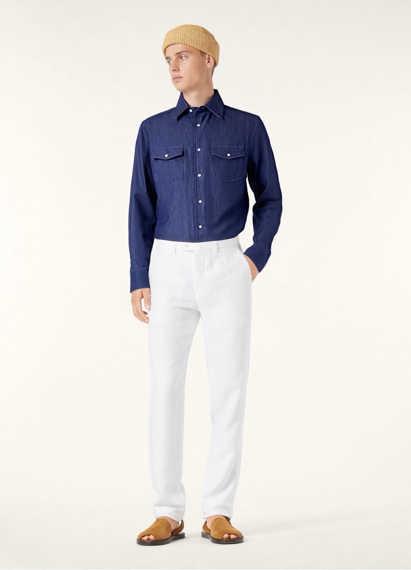로로피아나 남성 긴팔 130049 Loro Piana Long Sleeve