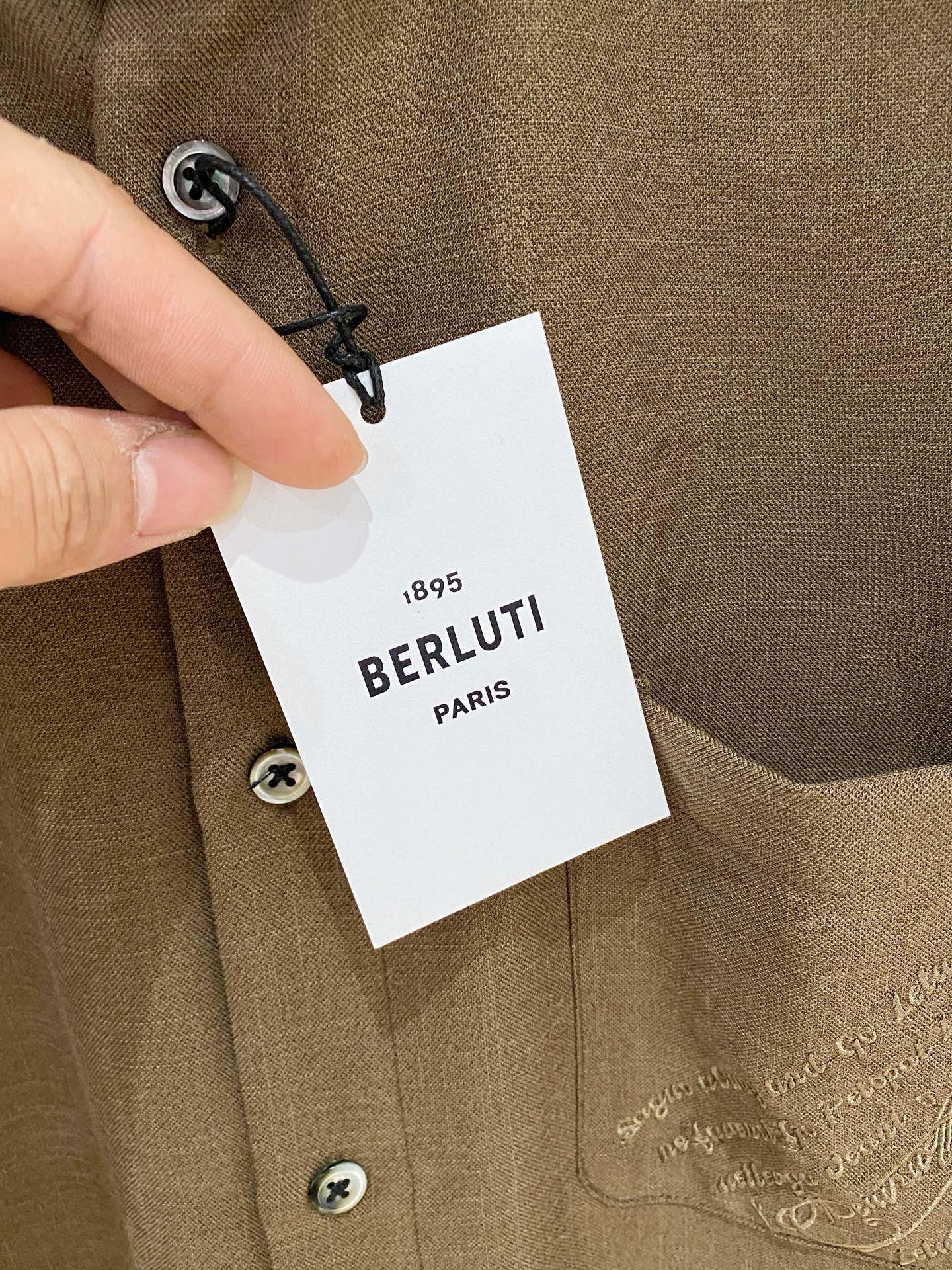 벨루티 남성 긴팔 130047 Berluti Long Sleeve 썸네일 이미지