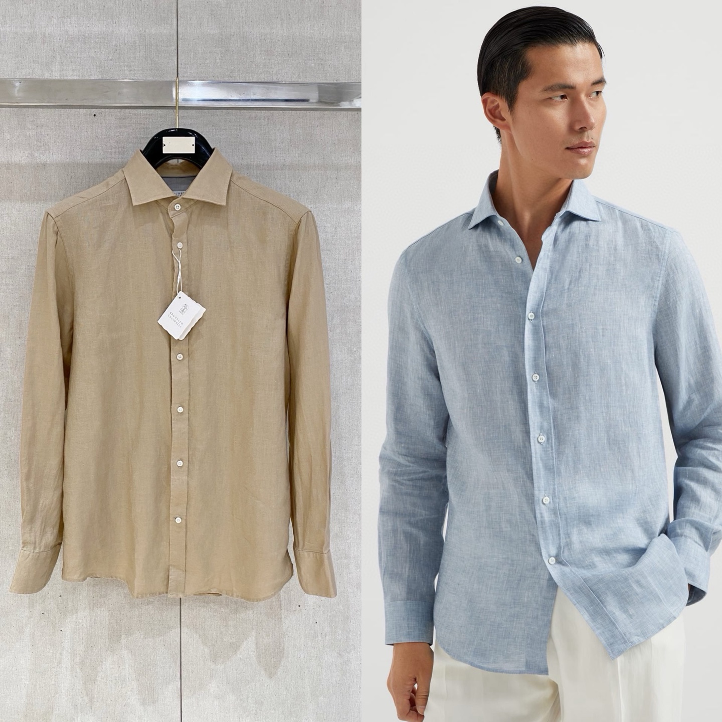 브루넬로쿠치넬리 남성 긴팔 130057 Brunello Cucinelli Long Sleeve 썸네일 이미지