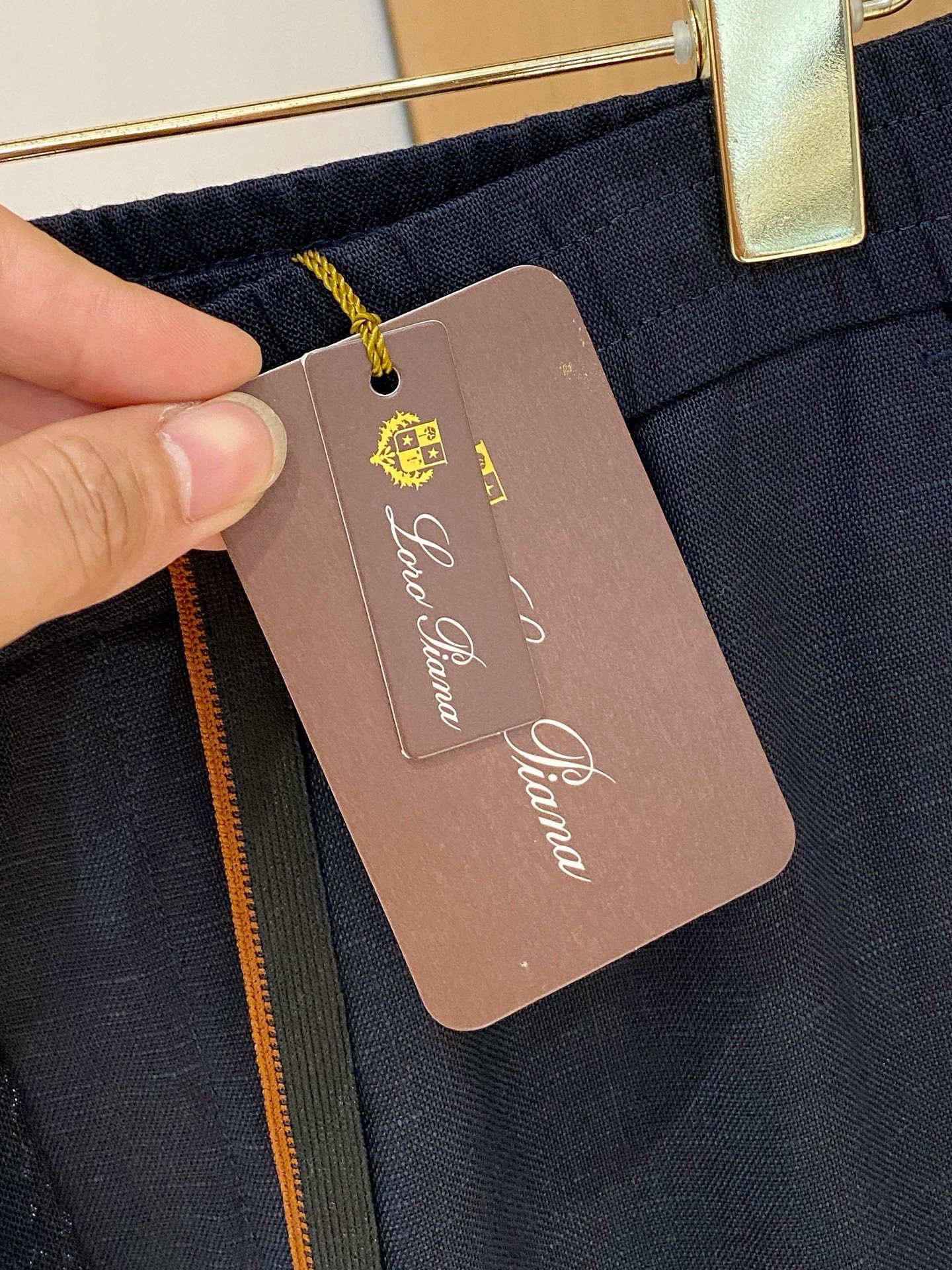 로로피아나 린넨 남성 바지 상세 이미지 6