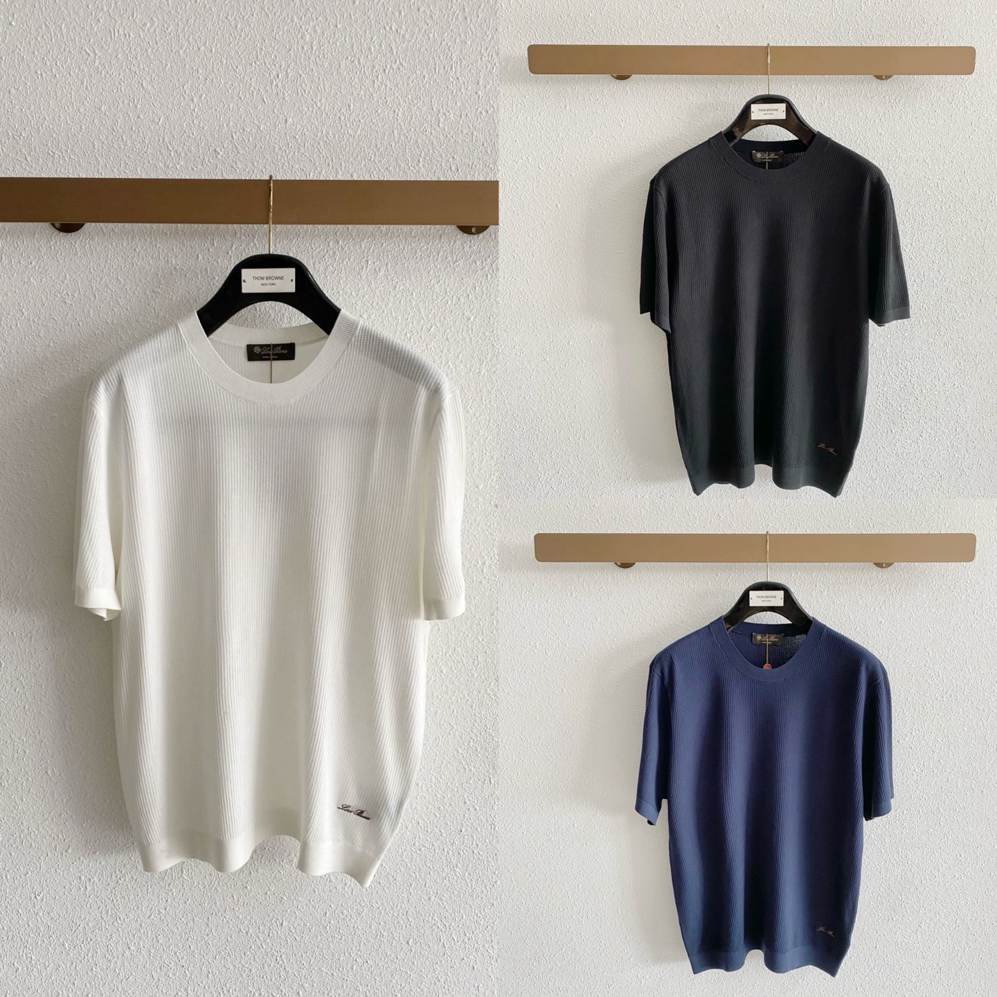 로로피아나 남성 반팔 135523 Loro Piana T Shirt 썸네일 이미지