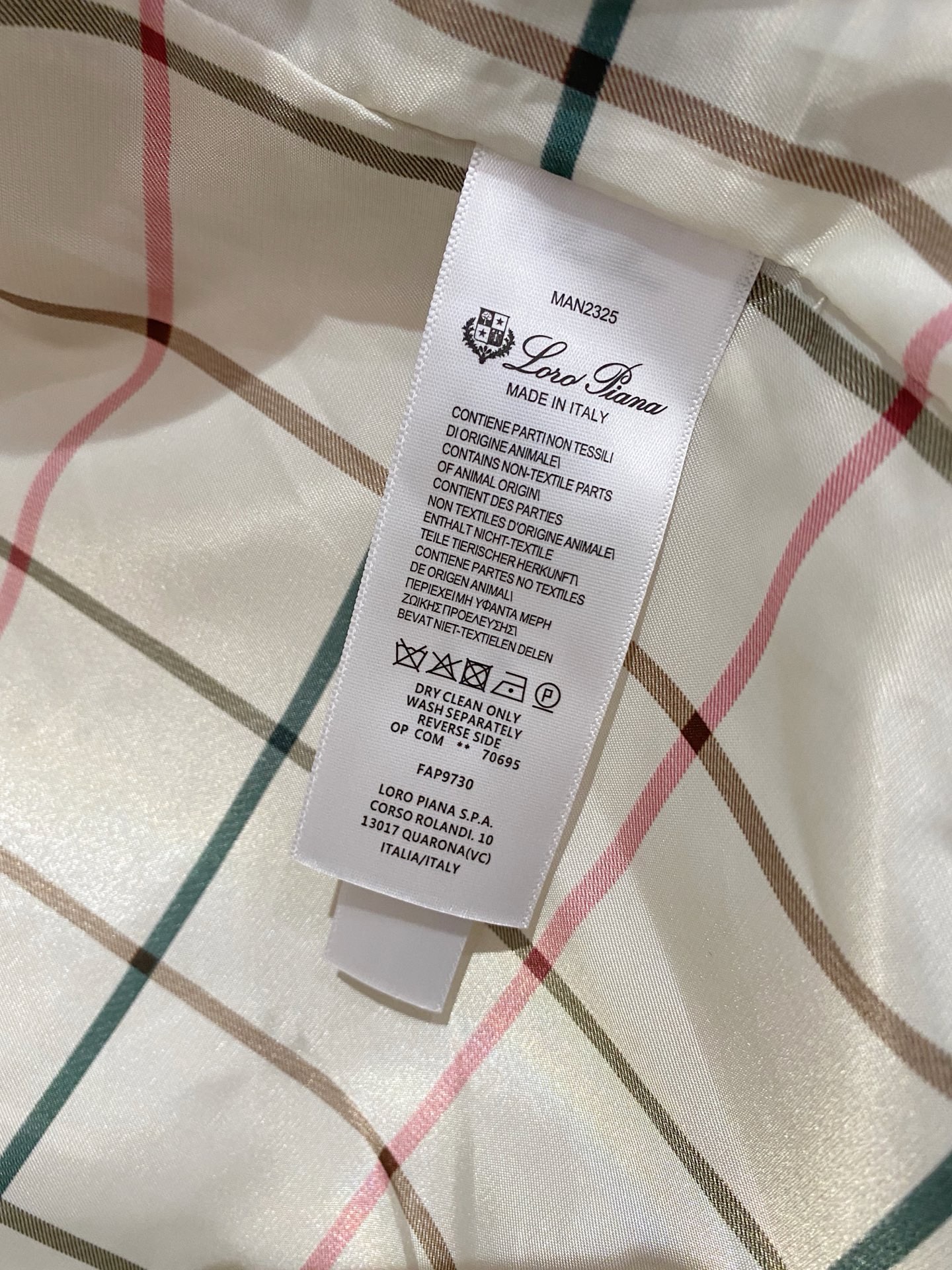 로로피아나 남성 자켓 143377 Loro Piana Jacket 상세 이미지 10