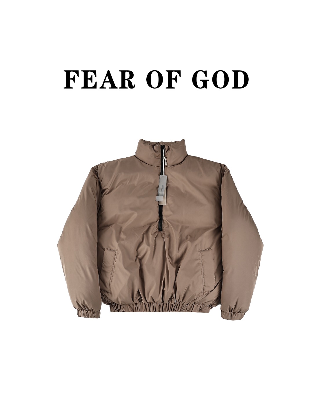 FEAR OF GOD ESSENTIALS复线半拉链款
