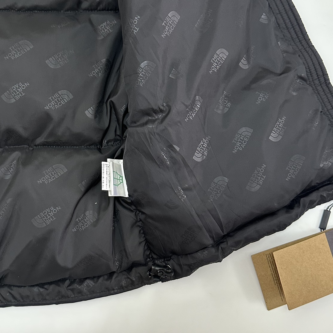 The North Face 1996 ダウンベスト 細格ナイロン 防風 収納可 ブラック M-3XL