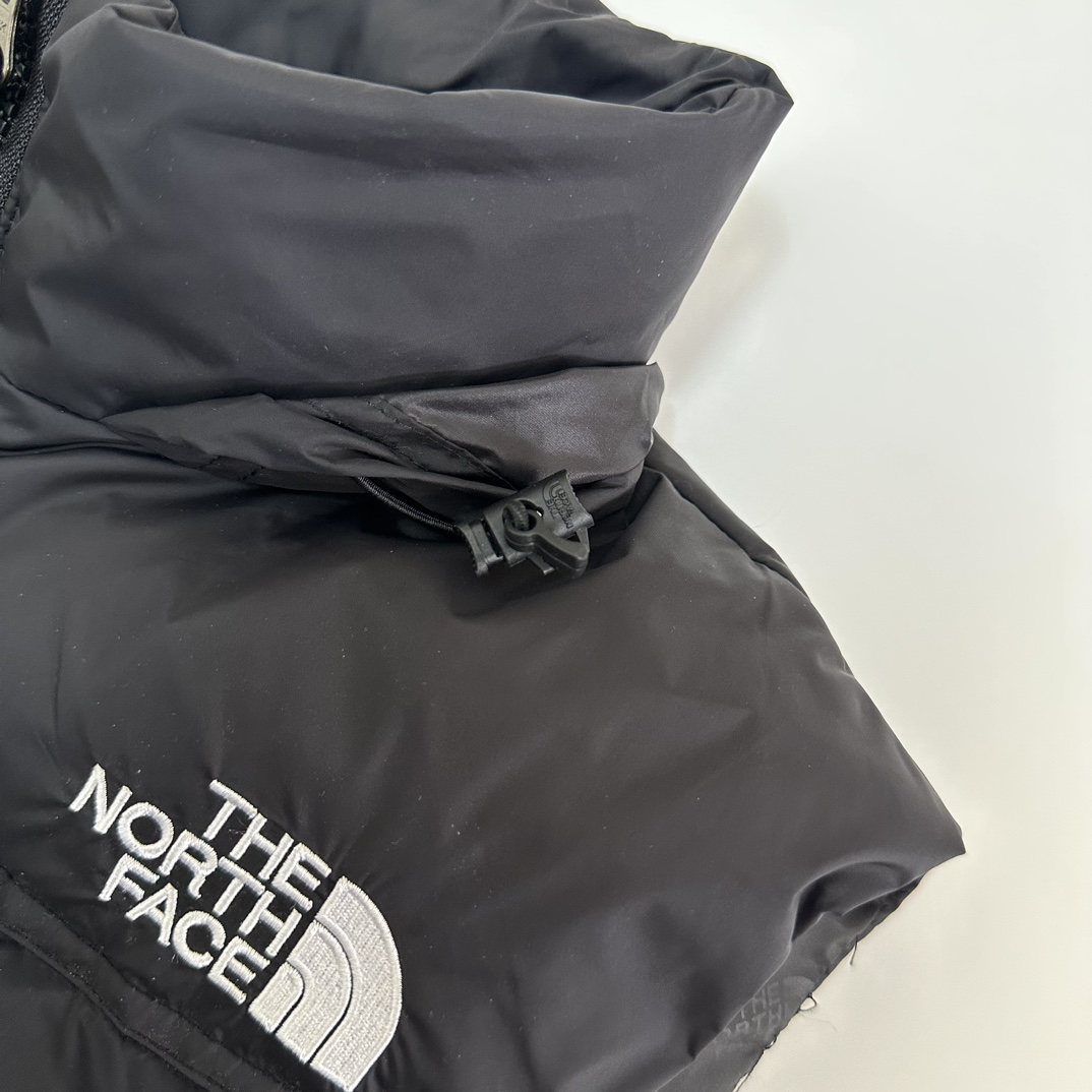 The North Face 1996 ダウンベスト 細格ナイロン 防風 収納可 ブラック M-3XL