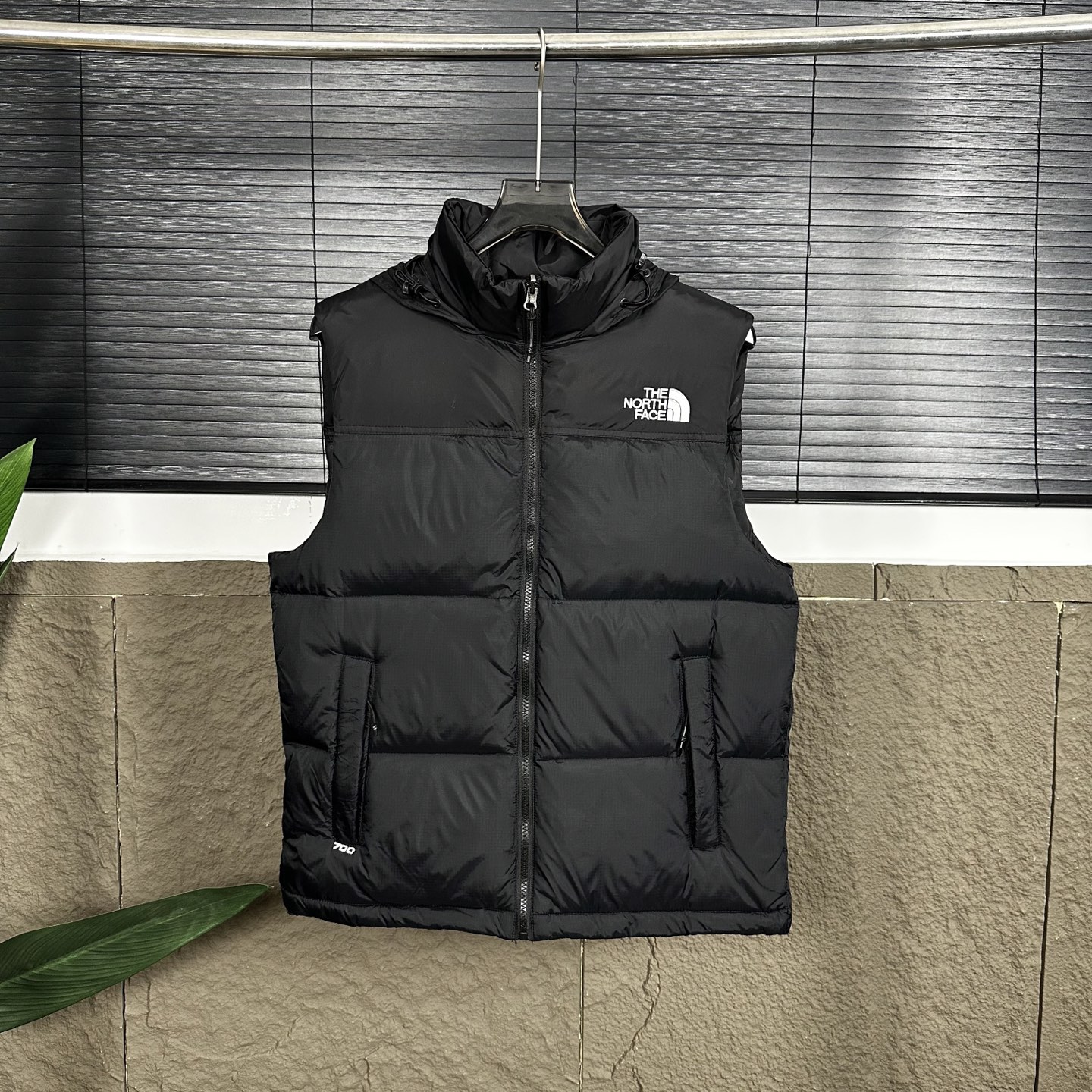 The North Face 1996 ダウンベスト 細格ナイロン 防風 保温 収納可