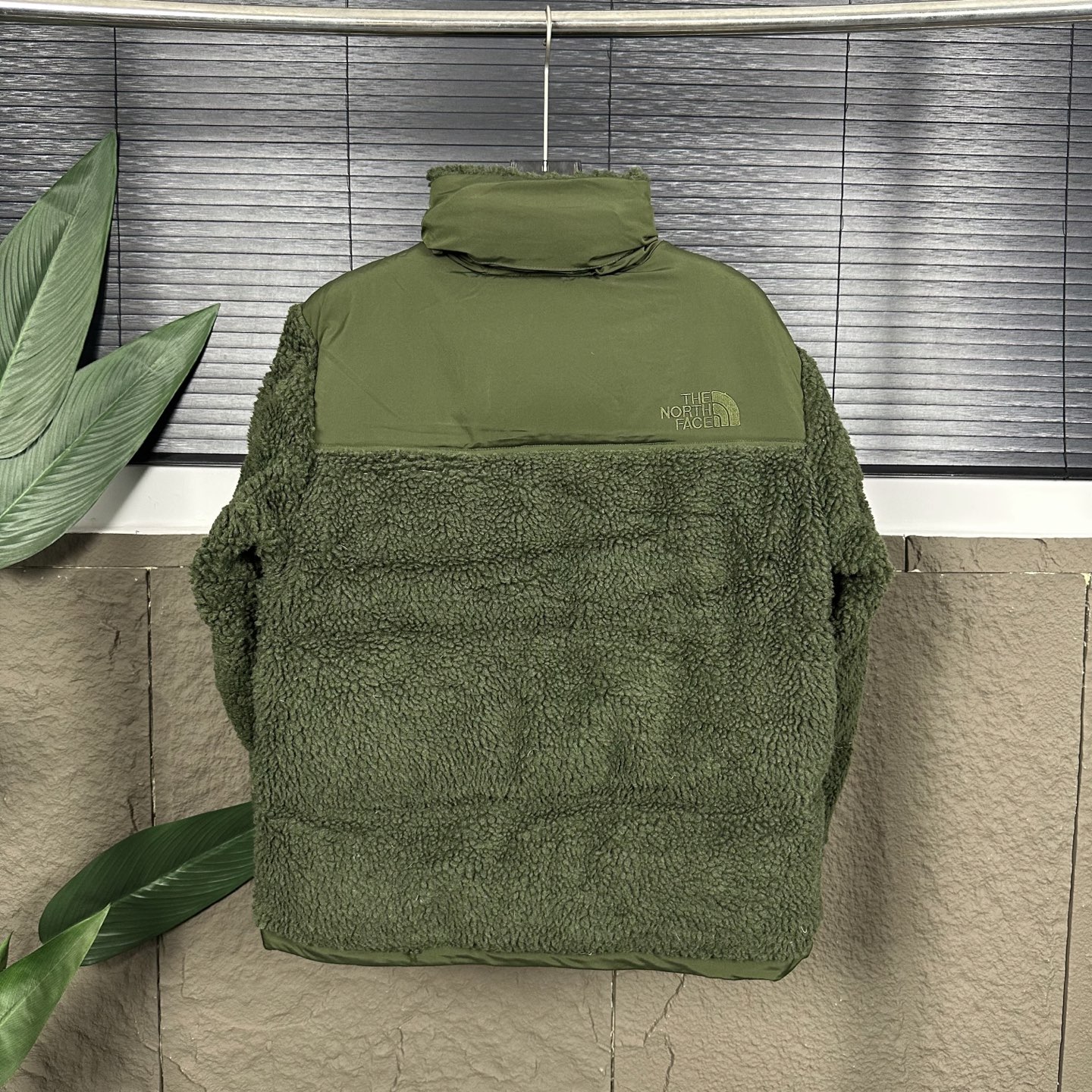 The North Face 羊羔毛拼接 2色 ダウンジャケット 隠れフード 70%高品質ダウン 保温性抜群