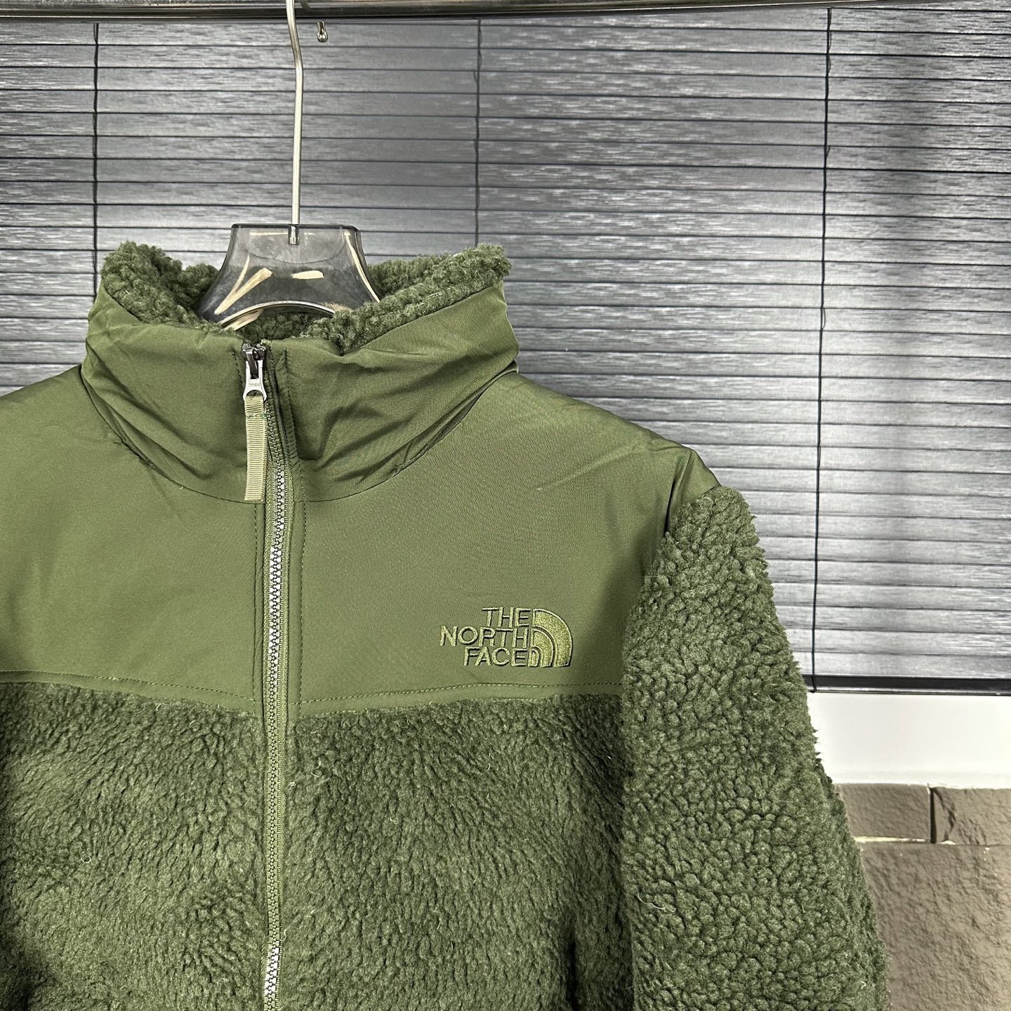 The North Face 羊羔毛拼接 2色 ダウンジャケット 隠れフード 70%高品質ダウン 保温性抜群