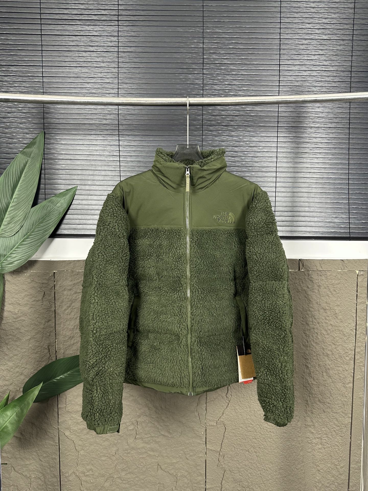 The North Face 羊羔毛拼接 2色 ダウンジャケット 隠れフード 70%高品質ダウン 保温性抜群