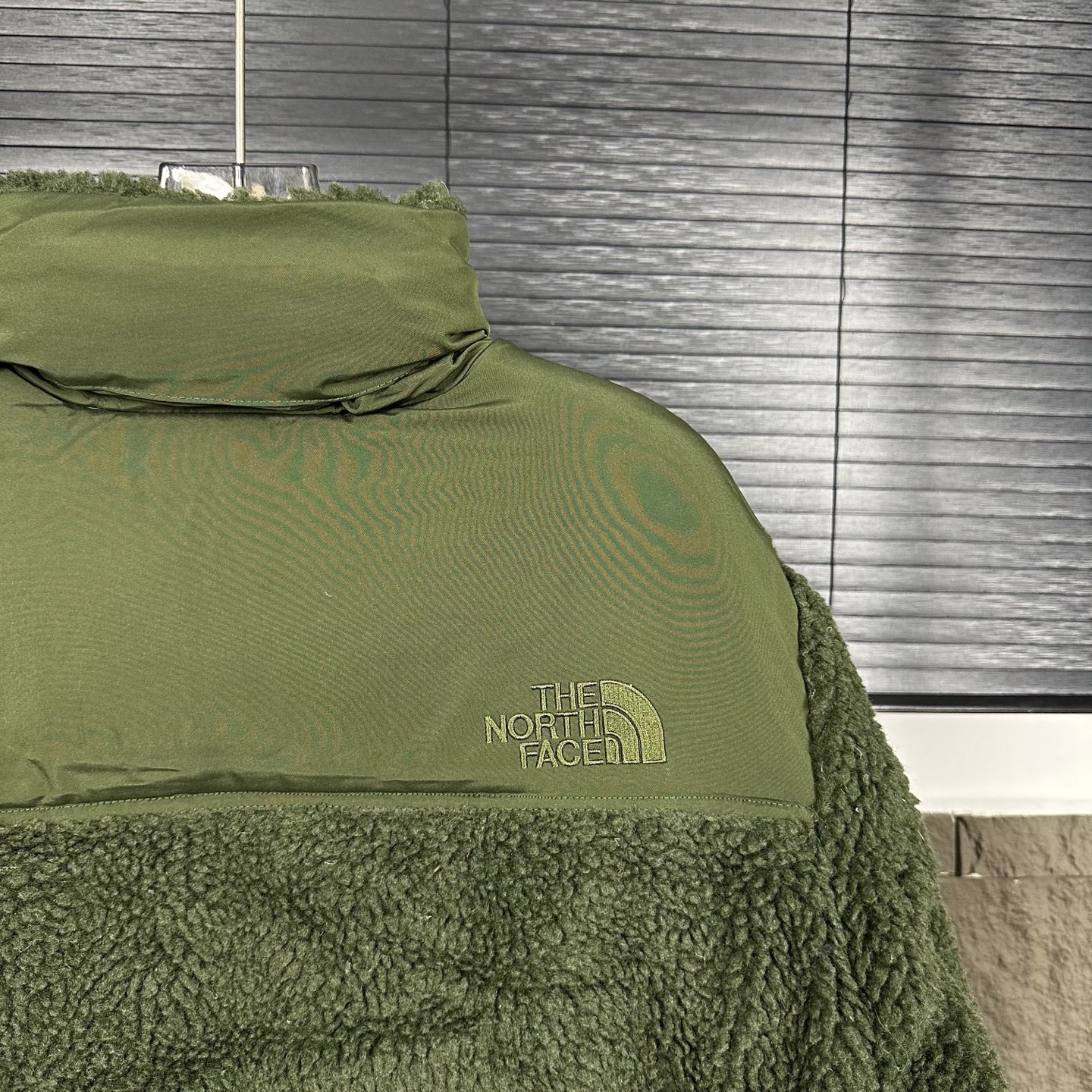 The North Face 羊羔毛拼接 2色 ダウンジャケット 隠れフード 70%高品質ダウン 保温性抜群