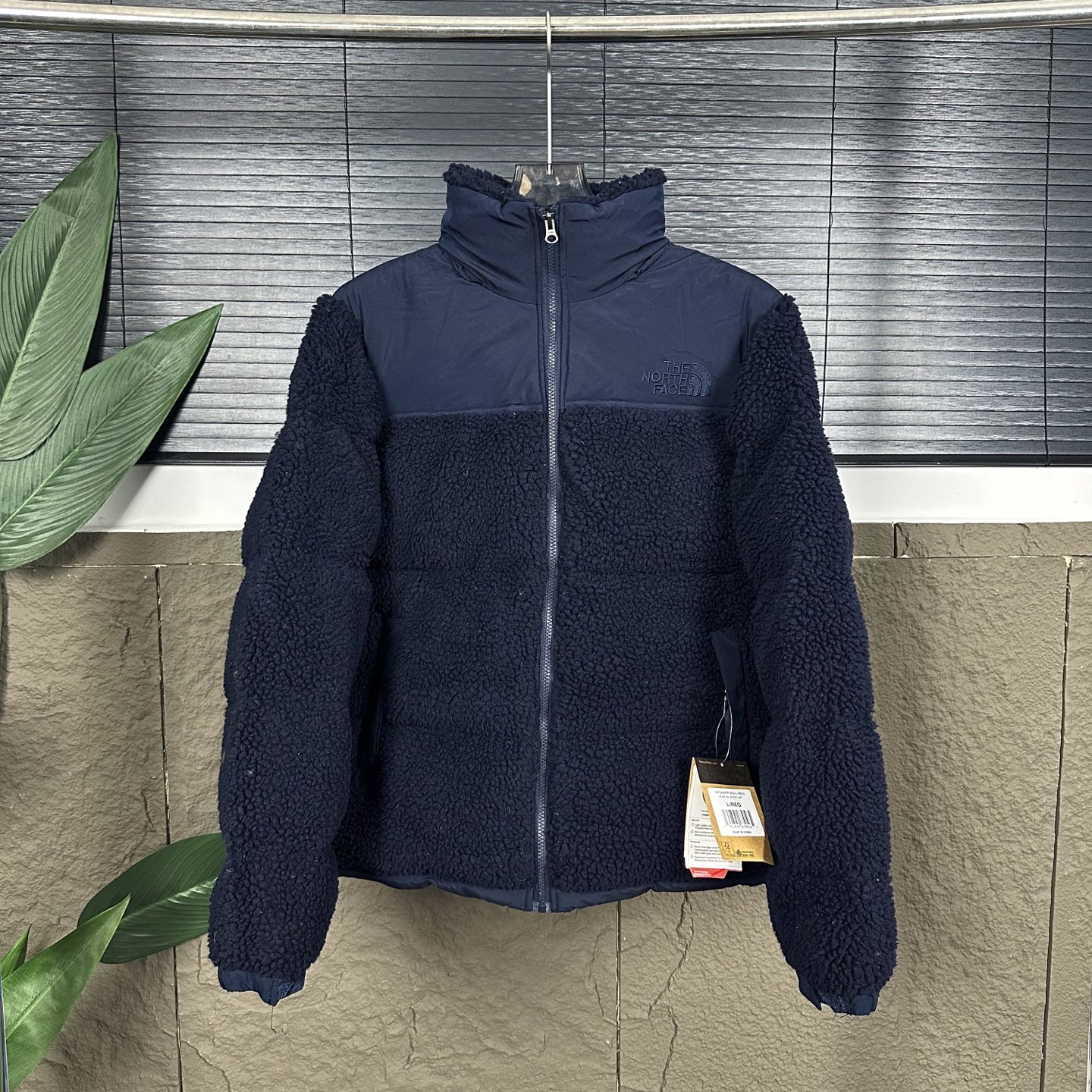 The North Face 羊羔毛拼接2色 フード付きダウン 70%高品質ダックダウン 保温性抜群