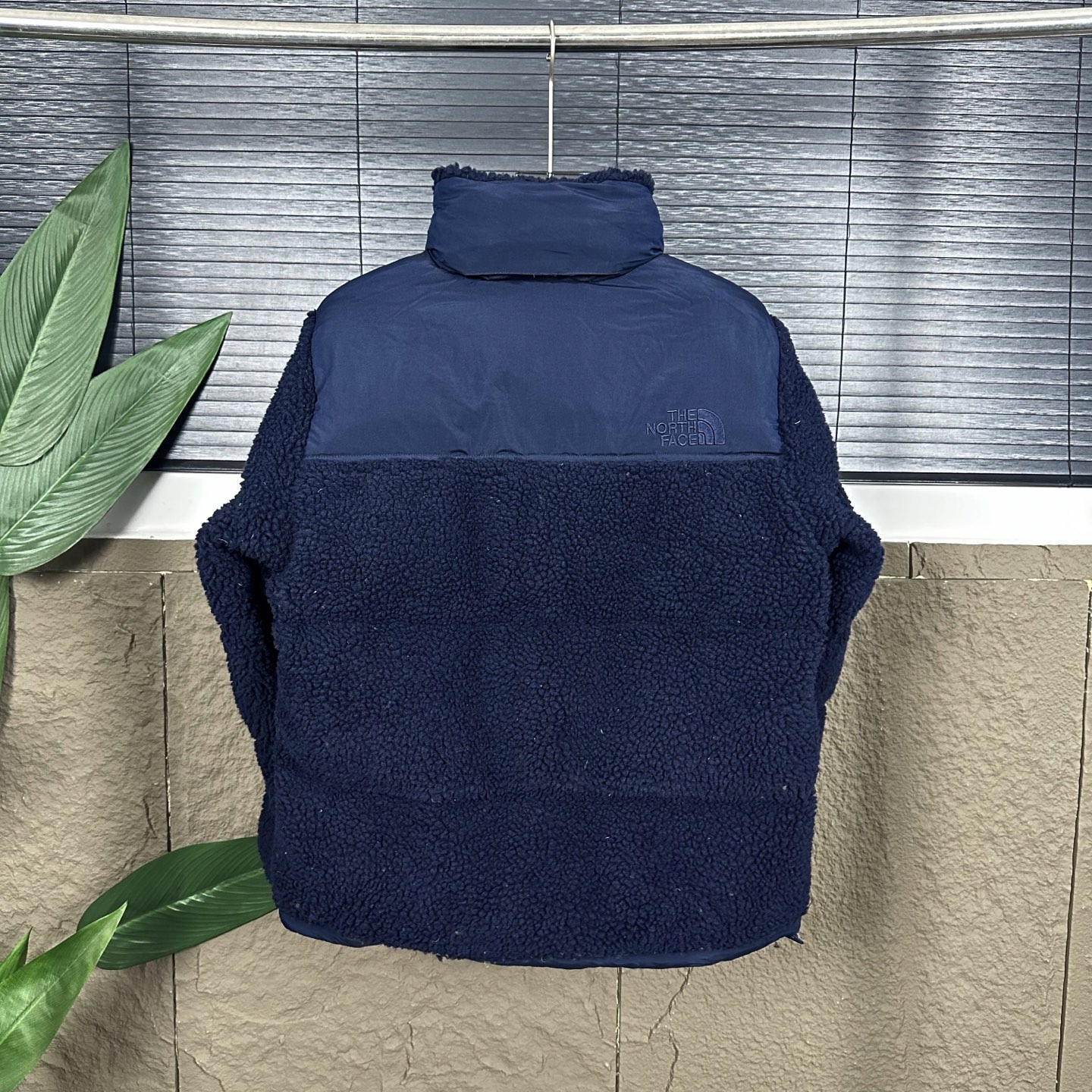 The North Face 羊羔毛拼接2色 フード付きダウン 70%高品質ダックダウン 保温性抜群