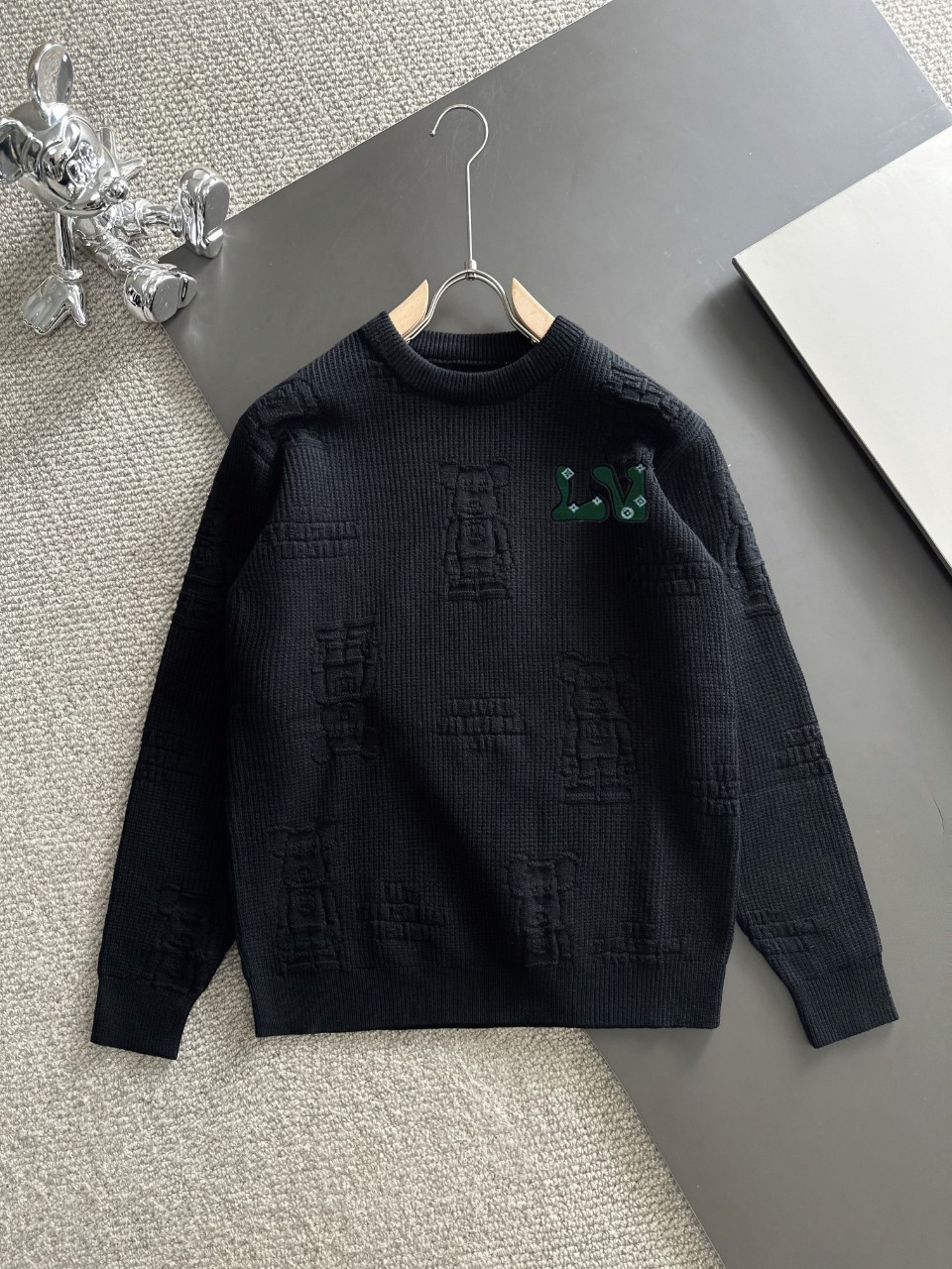 Louis Vuitton Clothing Sweatshirts Embroidery Wool Winter Collection Fashion