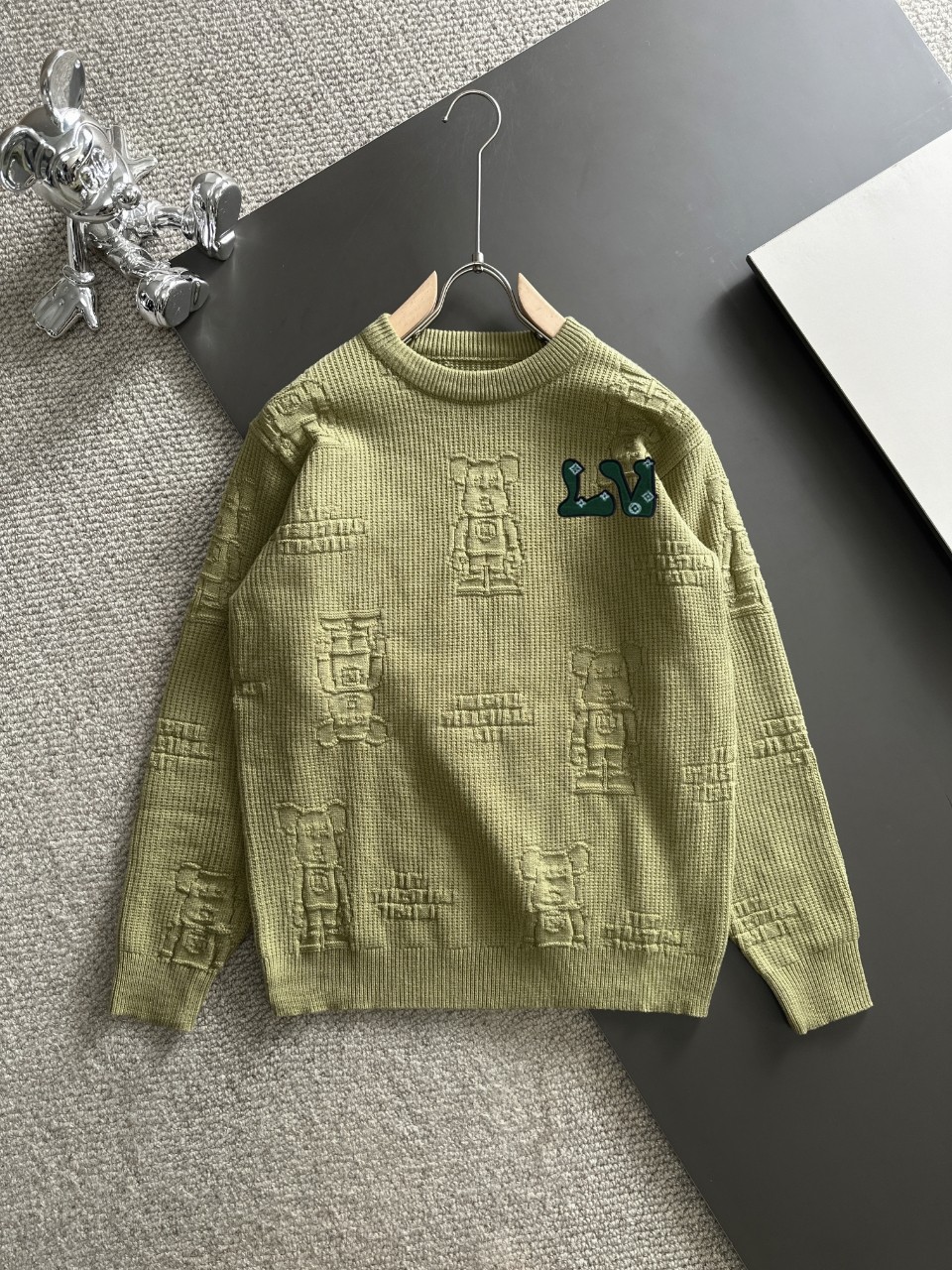 Louis Vuitton Clothing Sweatshirts Embroidery Wool Winter Collection Fashion