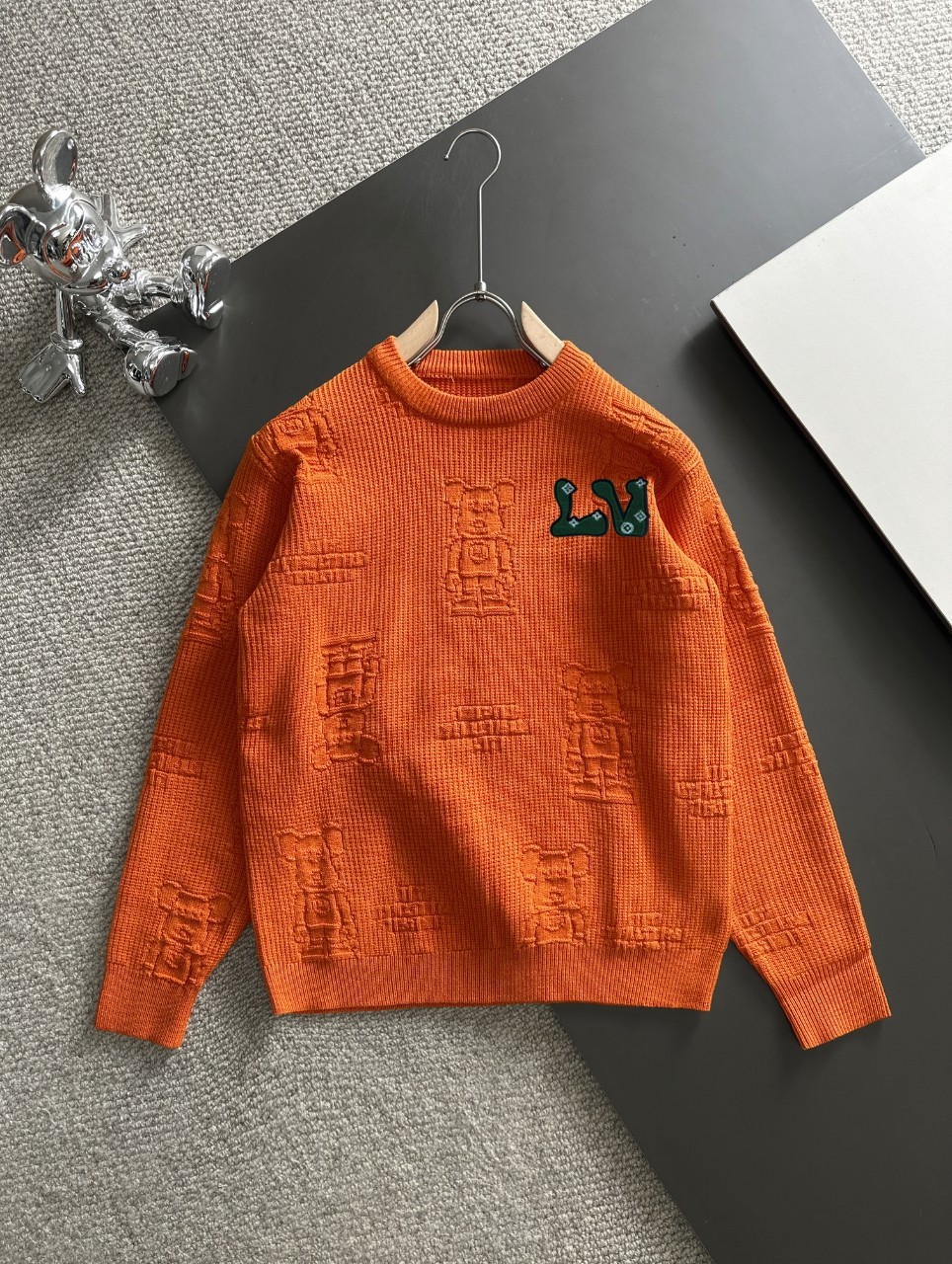 Louis Vuitton Clothing Sweatshirts Embroidery Wool Winter Collection Fashion