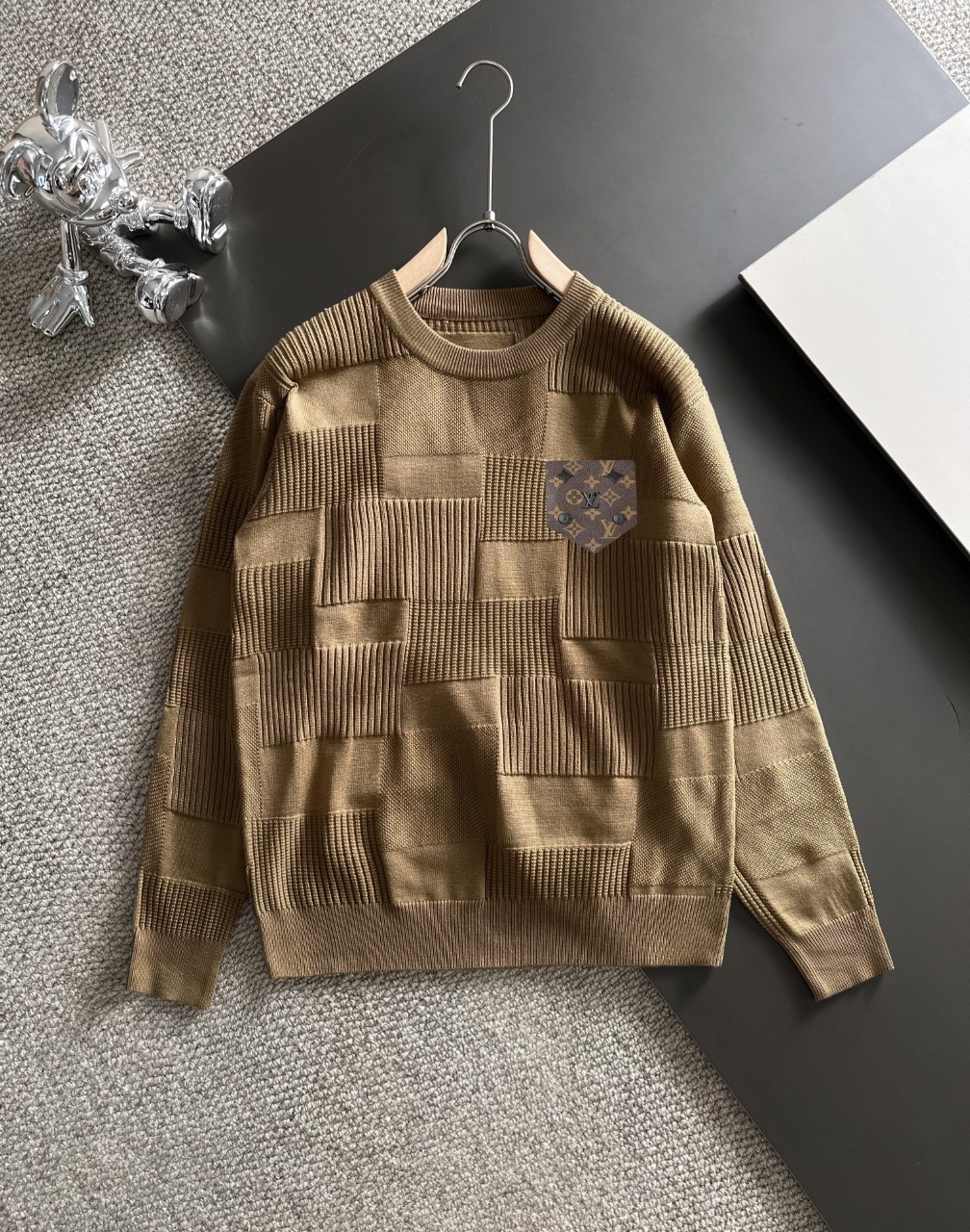for sale online
 Louis Vuitton Clothing Sweatshirts Embroidery Wool Winter Collection Fashion