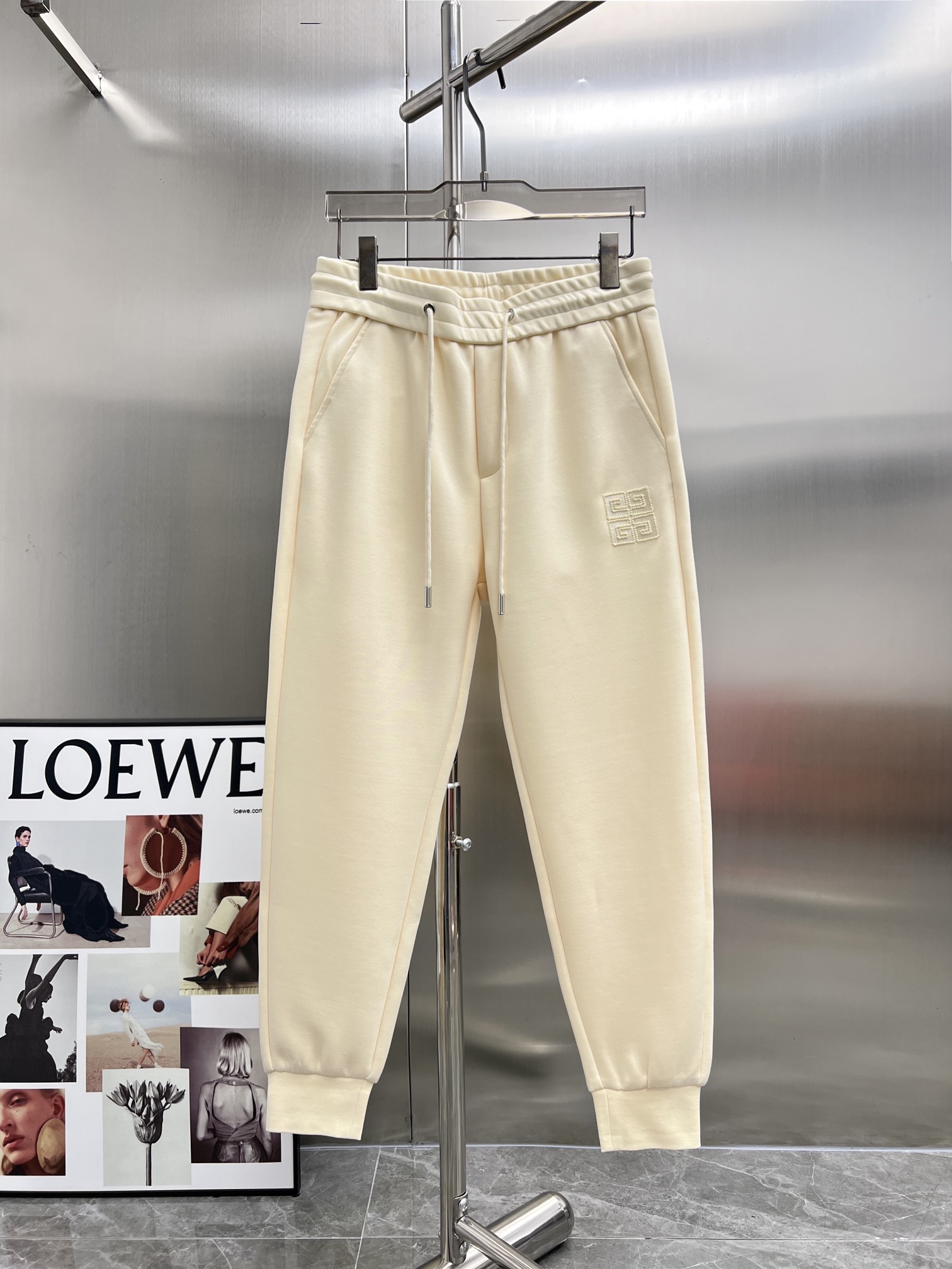 High Quality Givenchy Clothing Pants & Trousers Embroidery Spring/Summer Collection Casual