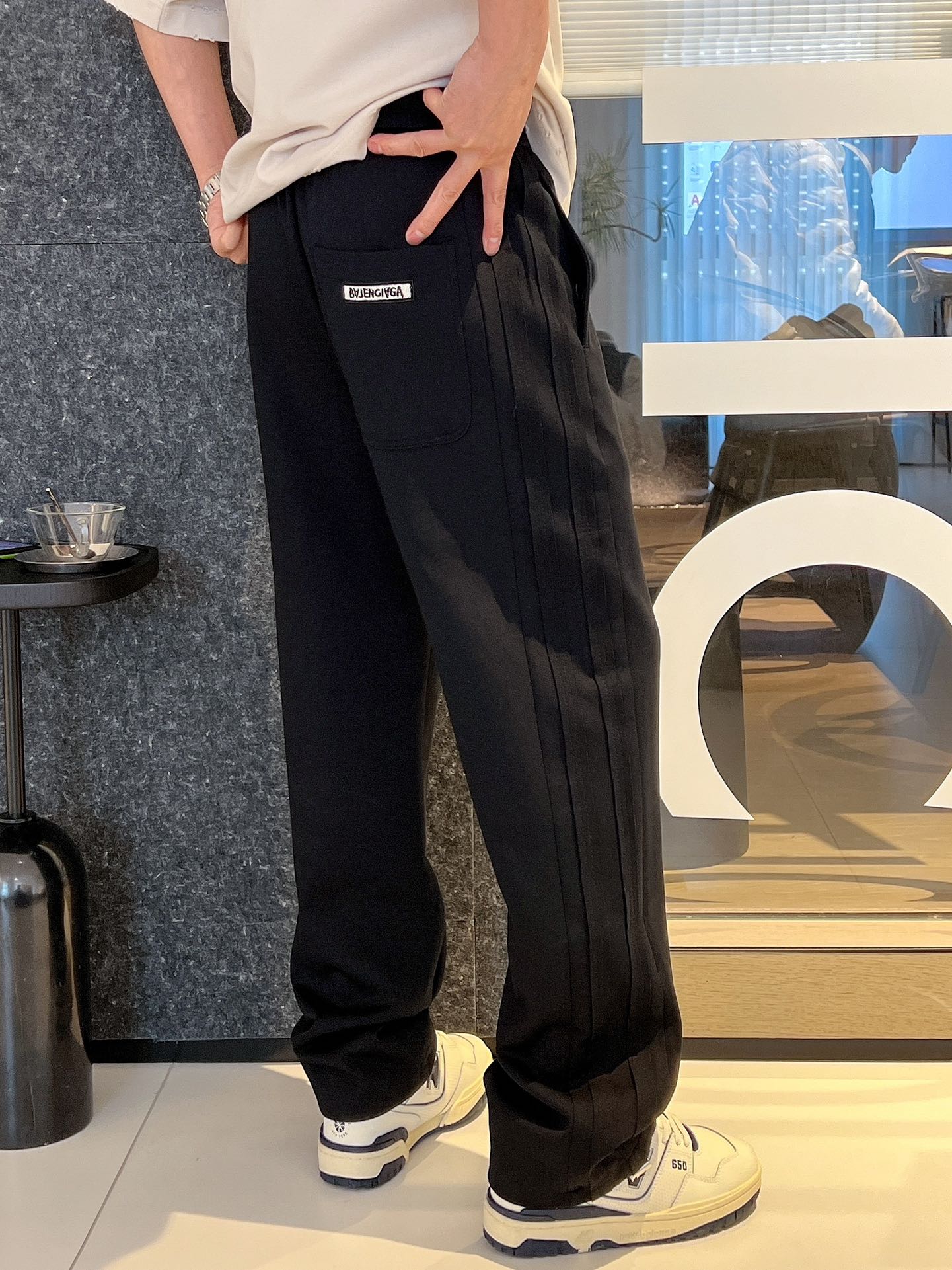 NEW2024夏季新款休閒褲獨家定制面料顏色:黑SIZE:M-4XL