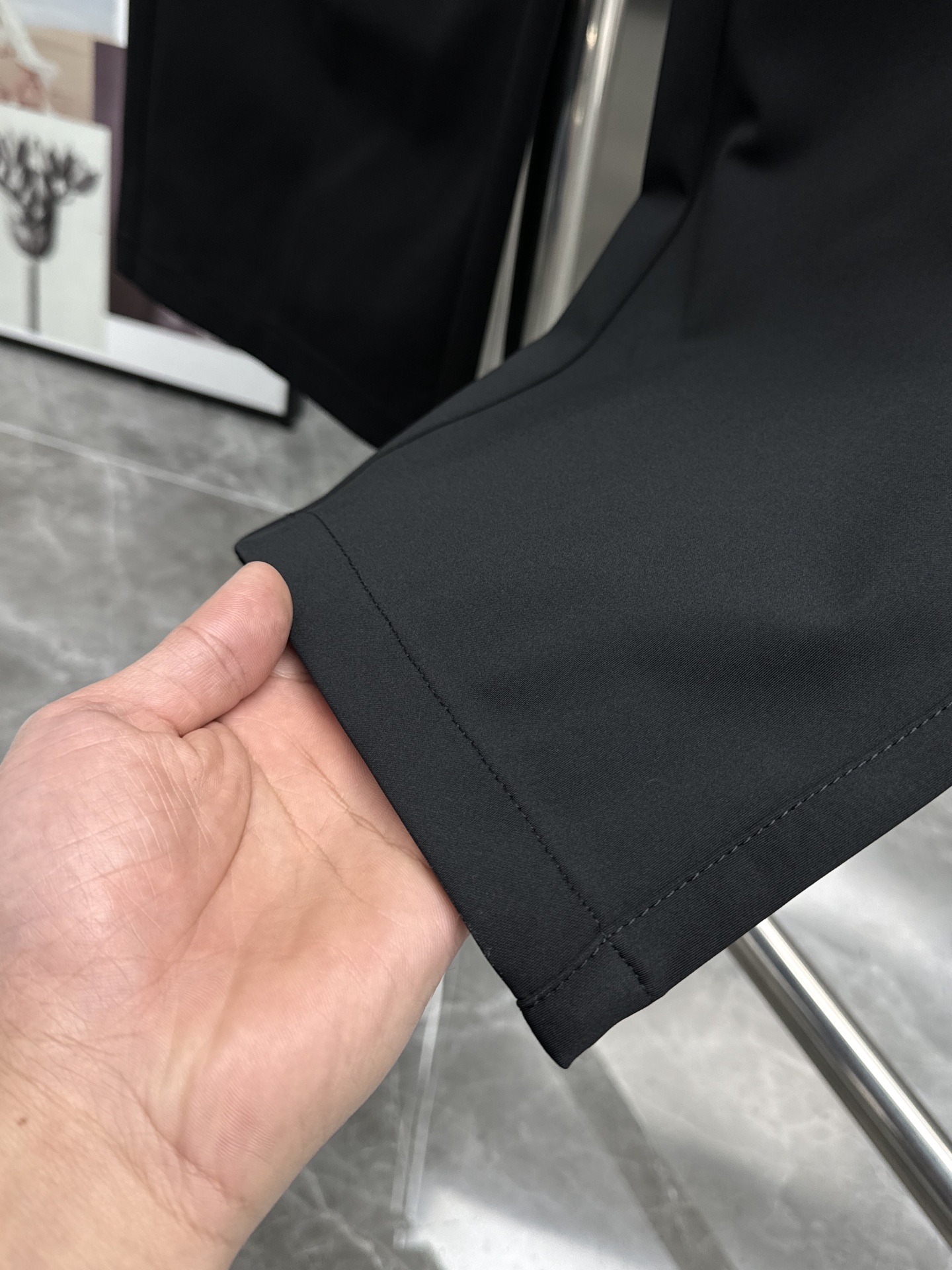 High-End TOU 2025 Spring/Summer Recreational Pants: Tailor-Made Fabric, Air Comfort, Impeccable Detail - 图片 9