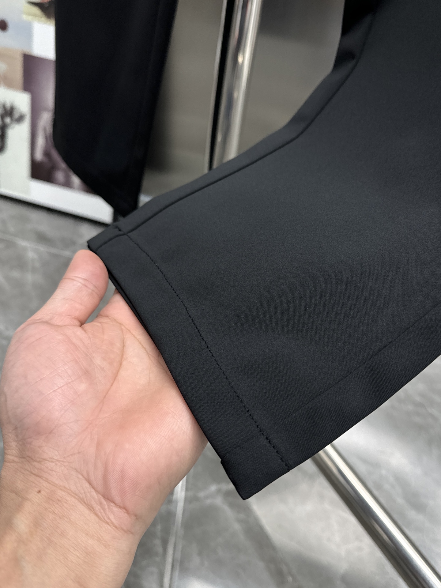 TOU Prada Summer Pants: High-Quality Tailored Design with Brand Elements, Ultimate Comfort - 图片 9