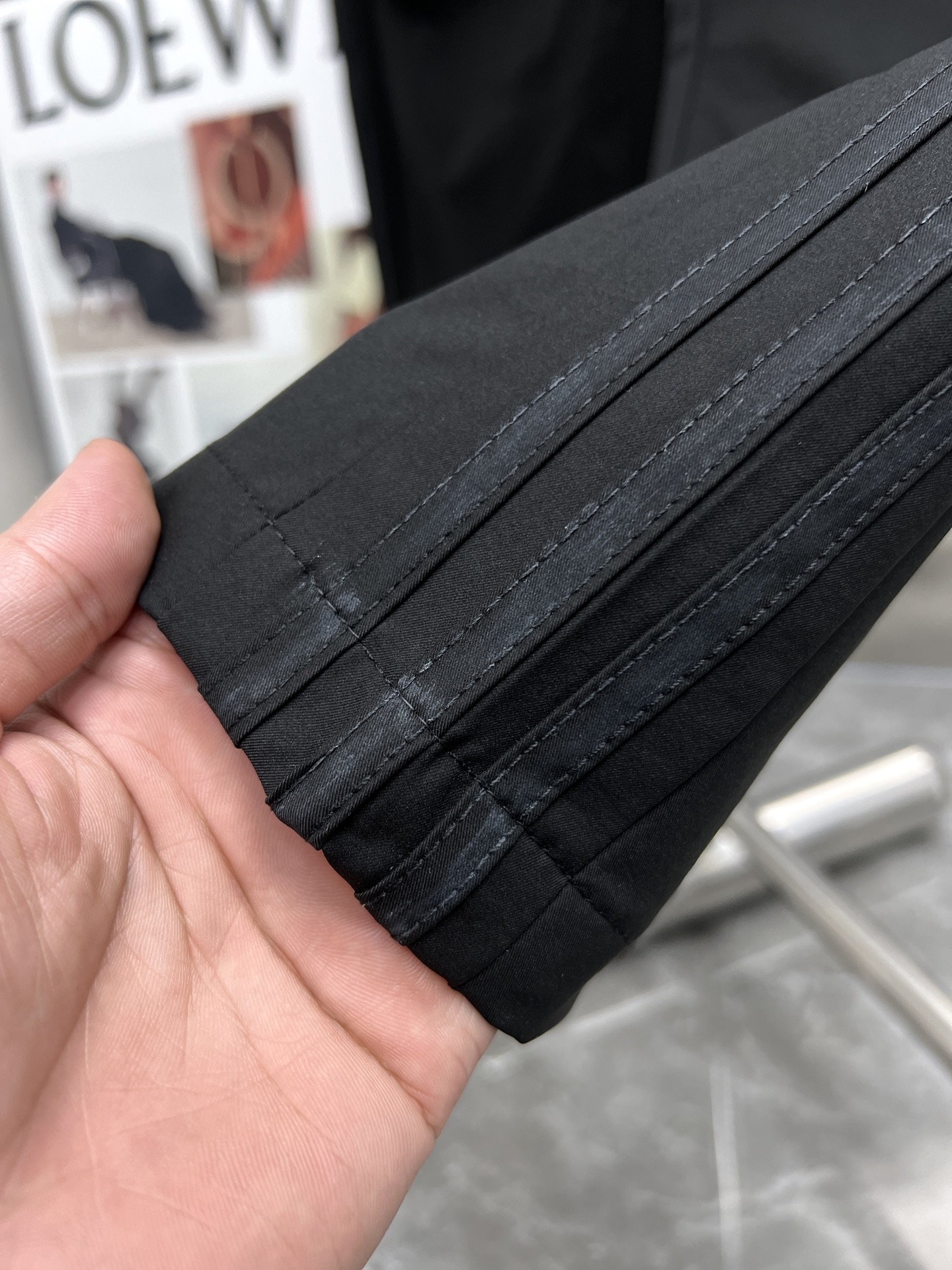 High-End Golden Embroidered Recreational Pants: 2025 Spring/Summer Collection - 图片 8