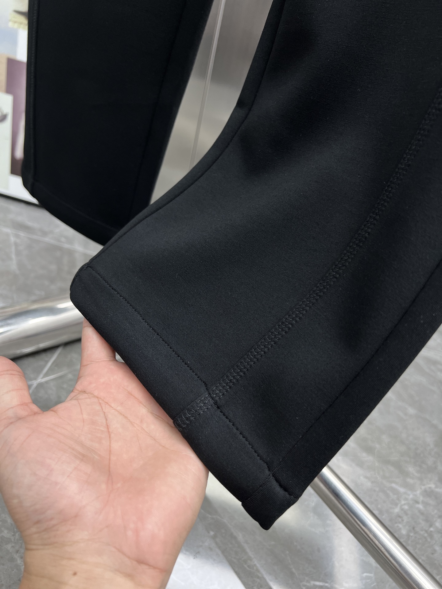 20642#NEW2025秋冬新款 休閒褲獨家定制面料顏色:黑SIZE:M-4XL