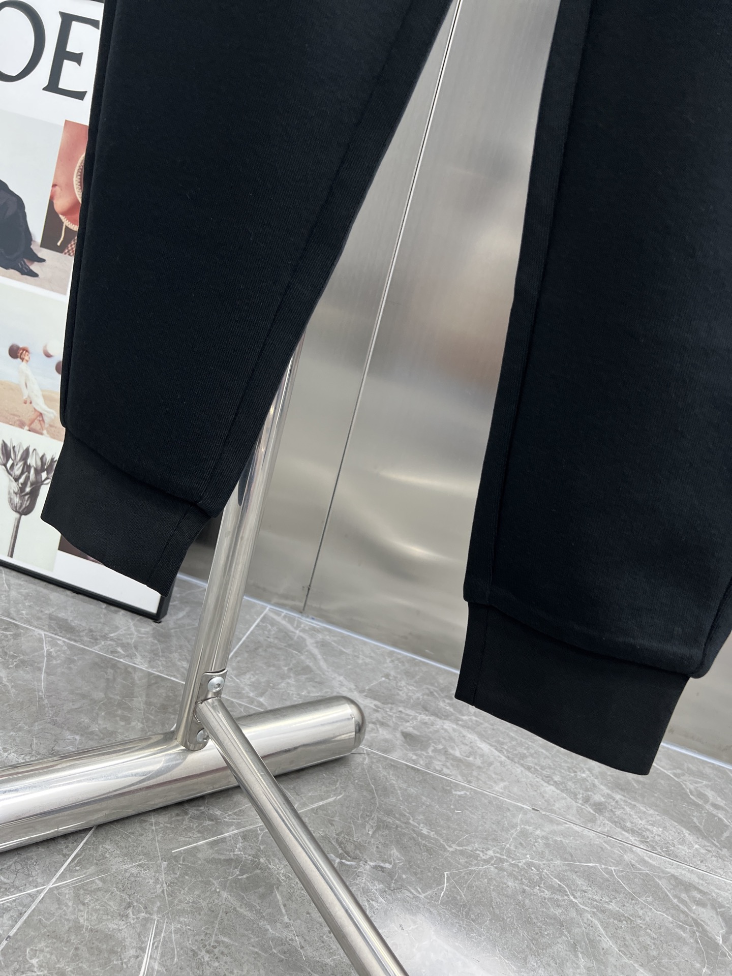 20822#NEW2025秋冬新款 休閒褲獨家定制面料顏色:黑SIZE:M-4XL