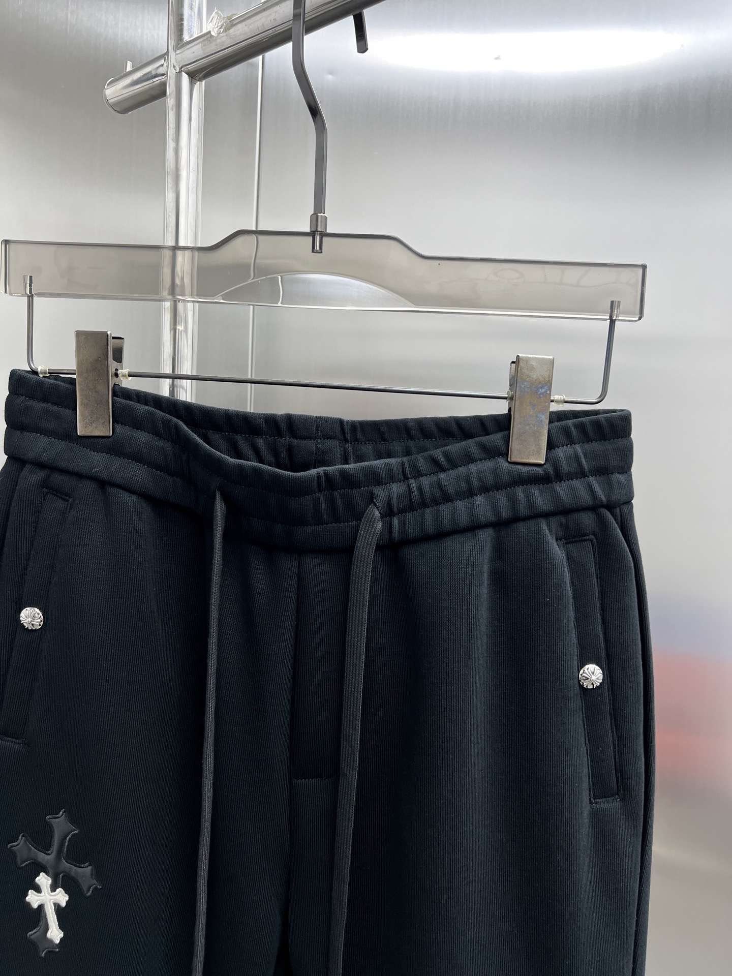 20822#NEW2025秋冬新款 休閒褲獨家定制面料顏色:黑SIZE:M-4XL