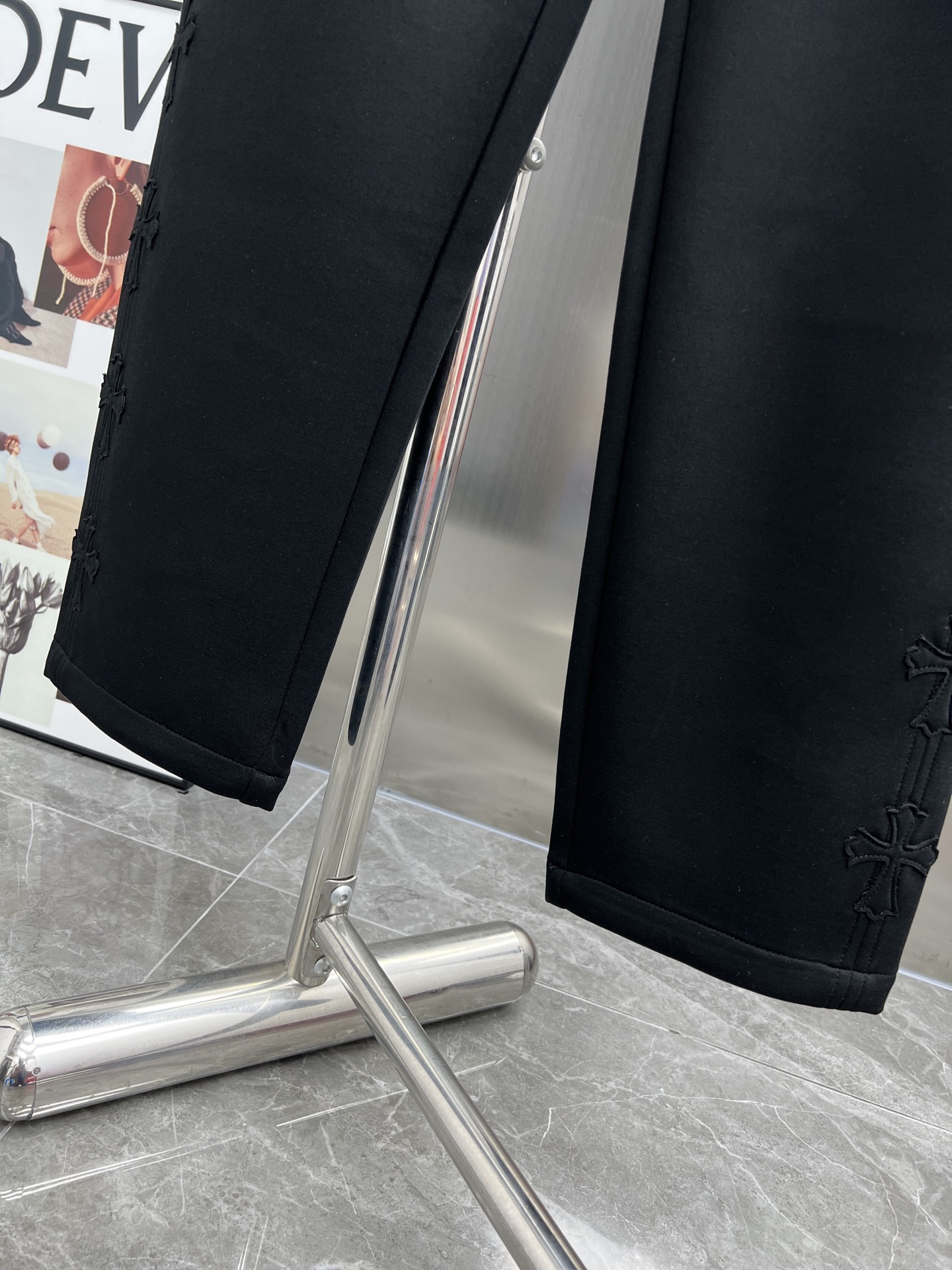 20638#NEW2025秋冬新款 休閒褲獨家定制面料顏色:黑灰SIZE:M-4XL