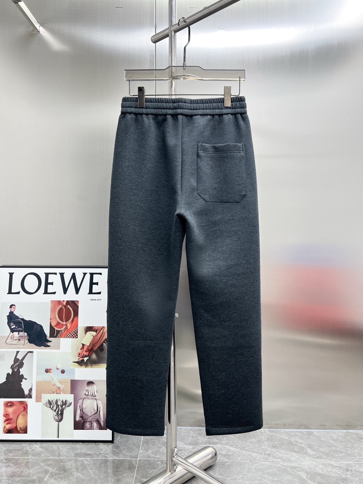 20638#NEW2025秋冬新款 休閒褲獨家定制面料顏色:黑灰SIZE:M-4XL