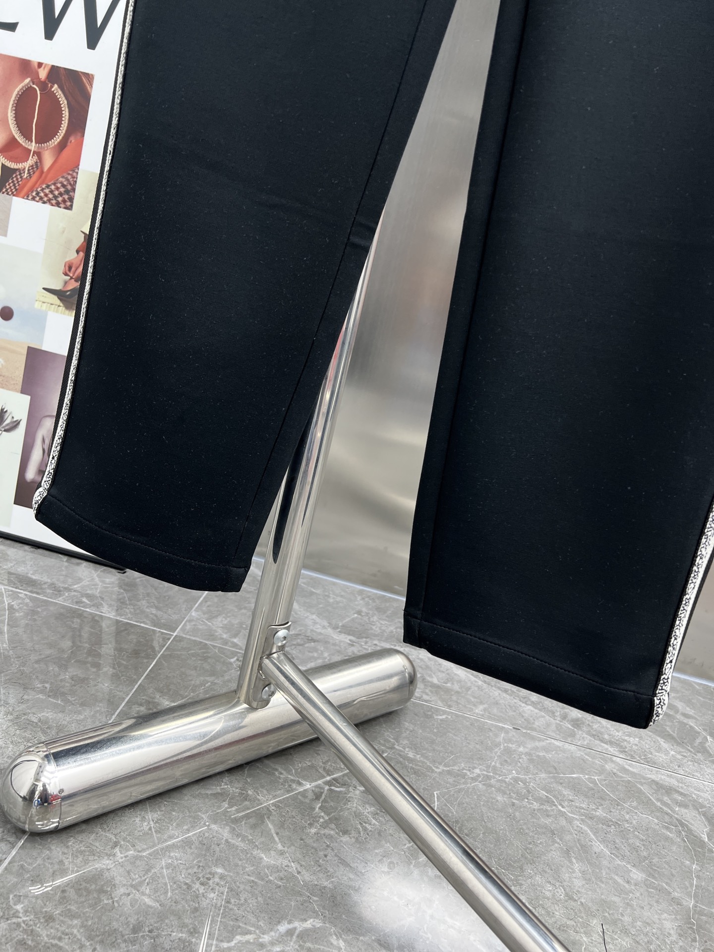 20650#NEW2025秋冬新款 休閒褲獨家定制面料顏色:黑蓝SIZE:M-4XL