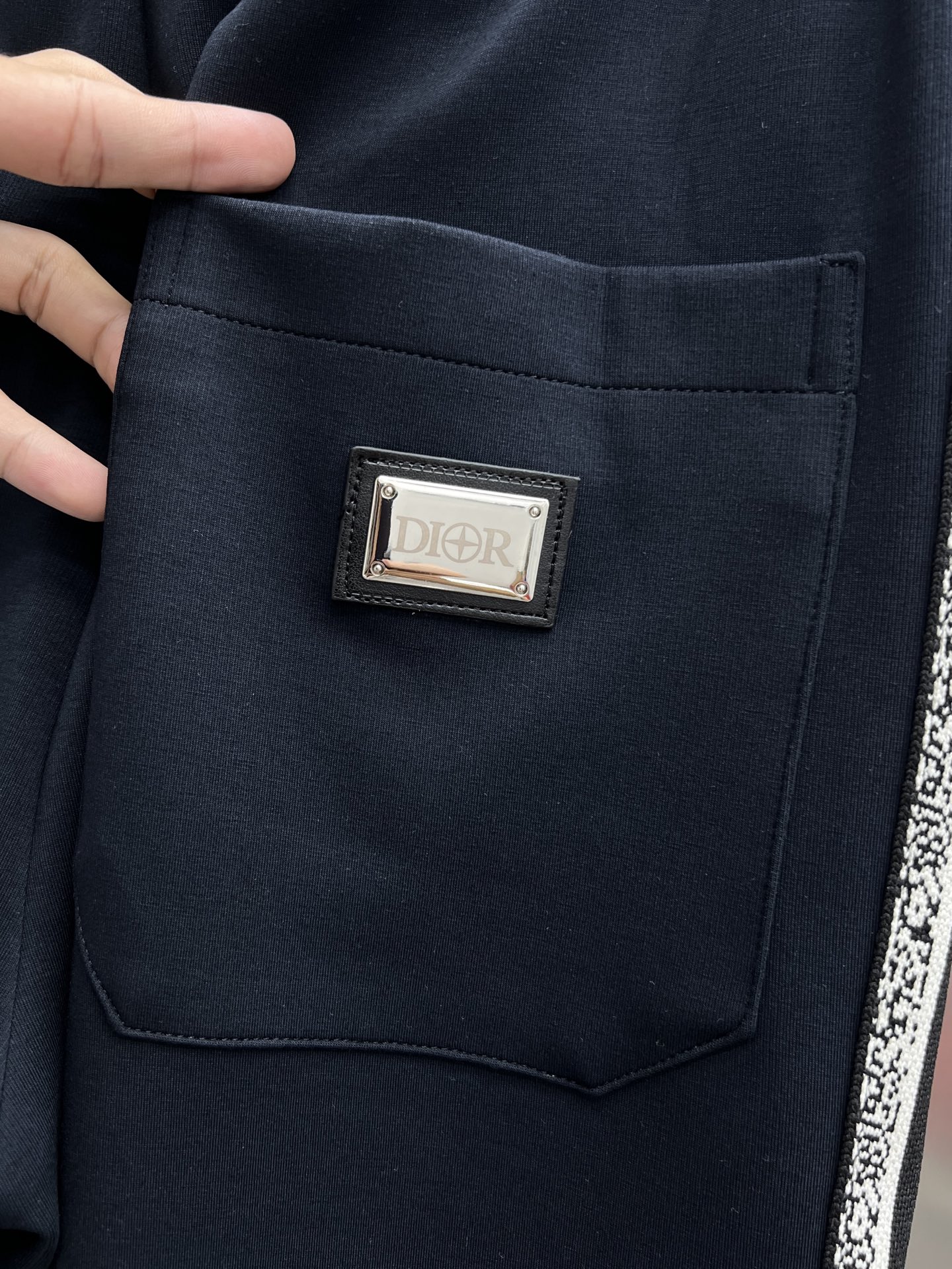 20650#NEW2025秋冬新款 休閒褲獨家定制面料顏色:黑蓝SIZE:M-4XL