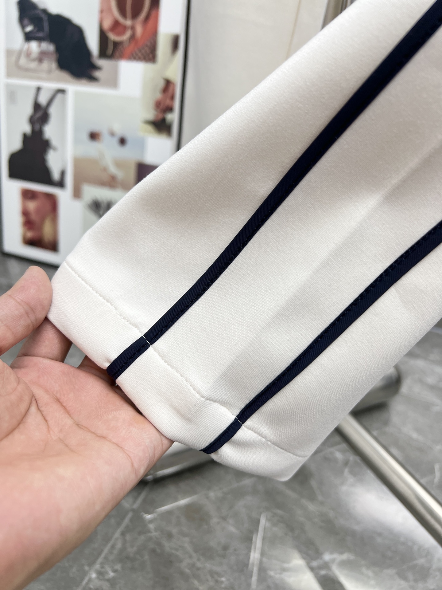 20639#NEW2025秋冬新款 休閒褲獨家定制面料顏色:黑米SIZE:M-4XL